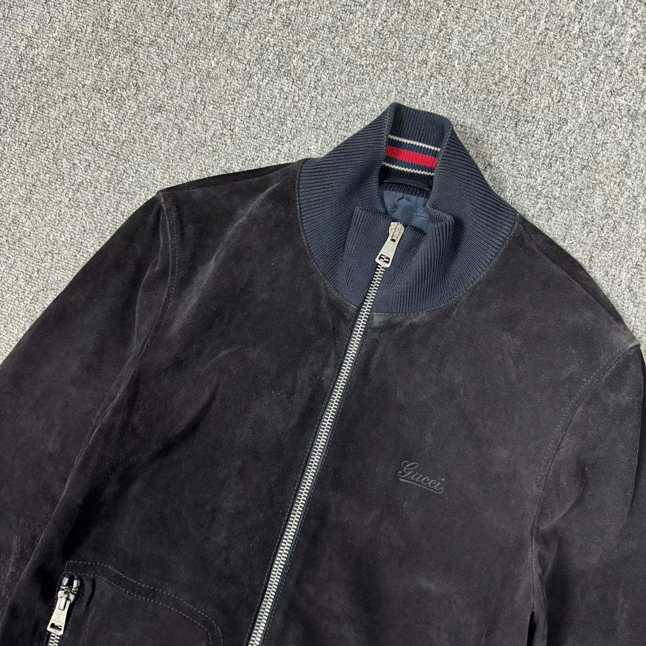 Gucci Gucci Suede Bomber Jacket Size US S / EU 44-46 / 1 - 3 Thumbnail