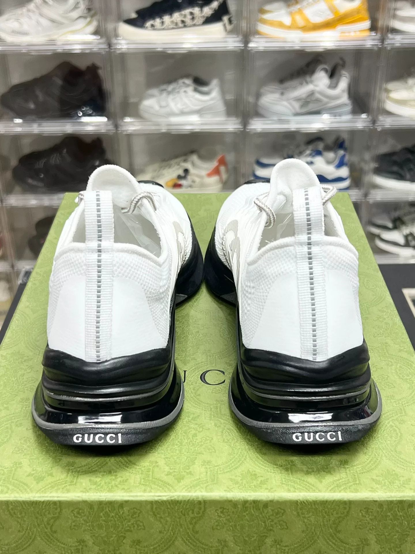 Gucci Gucci Run White Sneakers Size 42.5 Size US 9.5 / EU 42-43 - 7 Thumbnail