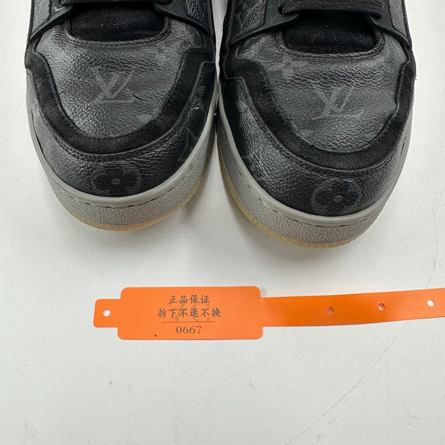 Louis Vuitton Louis Vuitton Trainer Black High-Top Sneakers Size US 9 / EU 42 - 9 Thumbnail