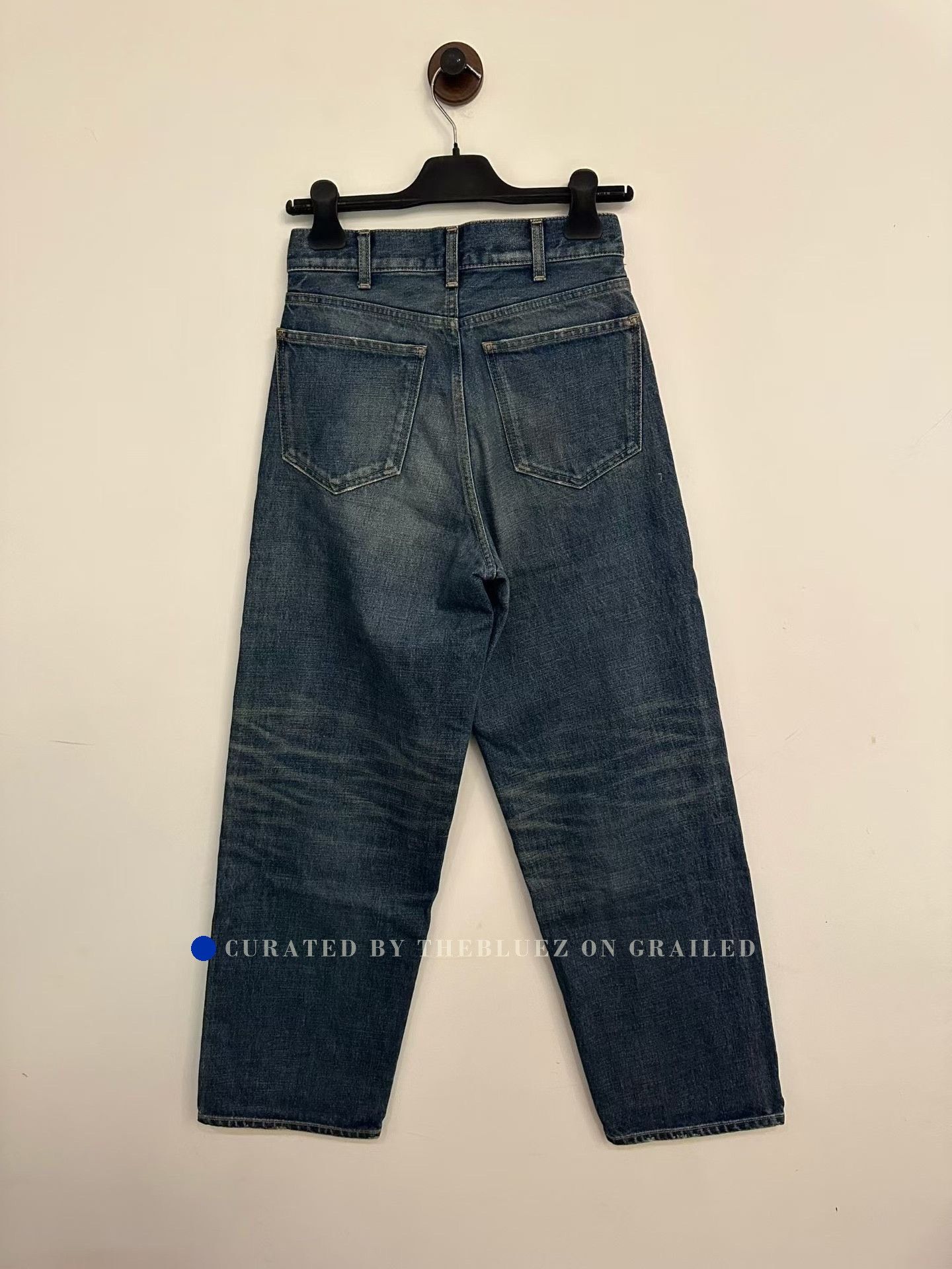 Celine Celine Triomphe Gold Buckle Chain Jeans Size 26" / US 2 / IT 38 - 2 Thumbnail
