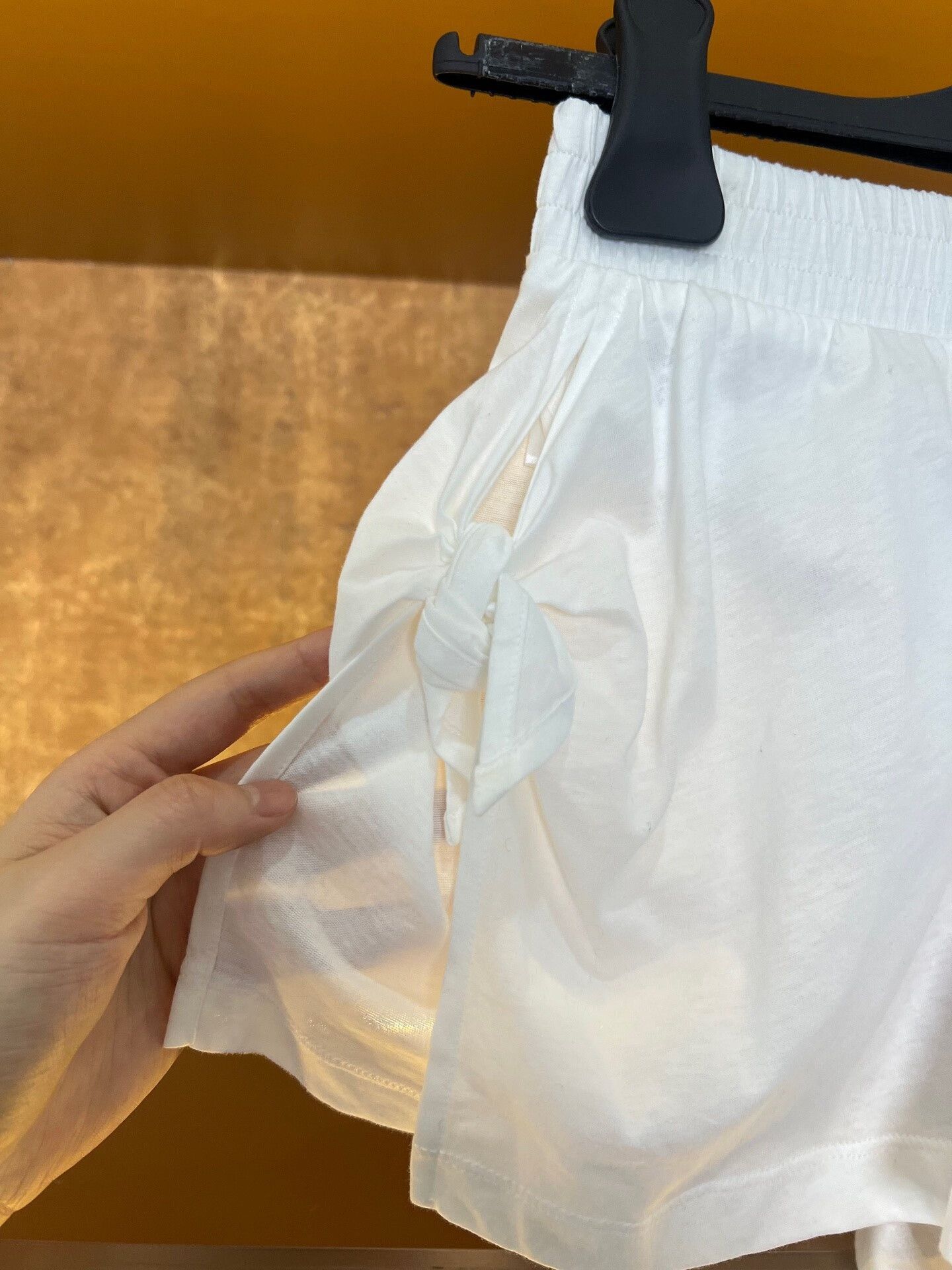 Miu Miu Miu Miu White Side Slit Shorts Size 36" / US 14 / IT 50 - 3 Thumbnail