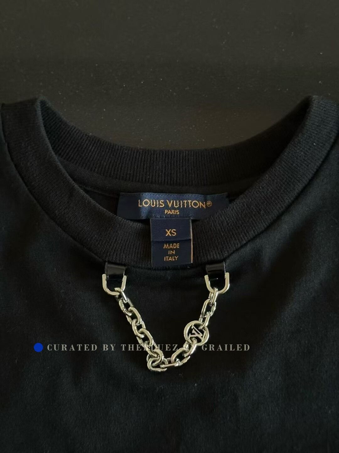Louis Vuitton Louis Vuitton LV Chain Print Logo T-shirt Size XS / US 0-2 / IT 36-38 - 3 Thumbnail