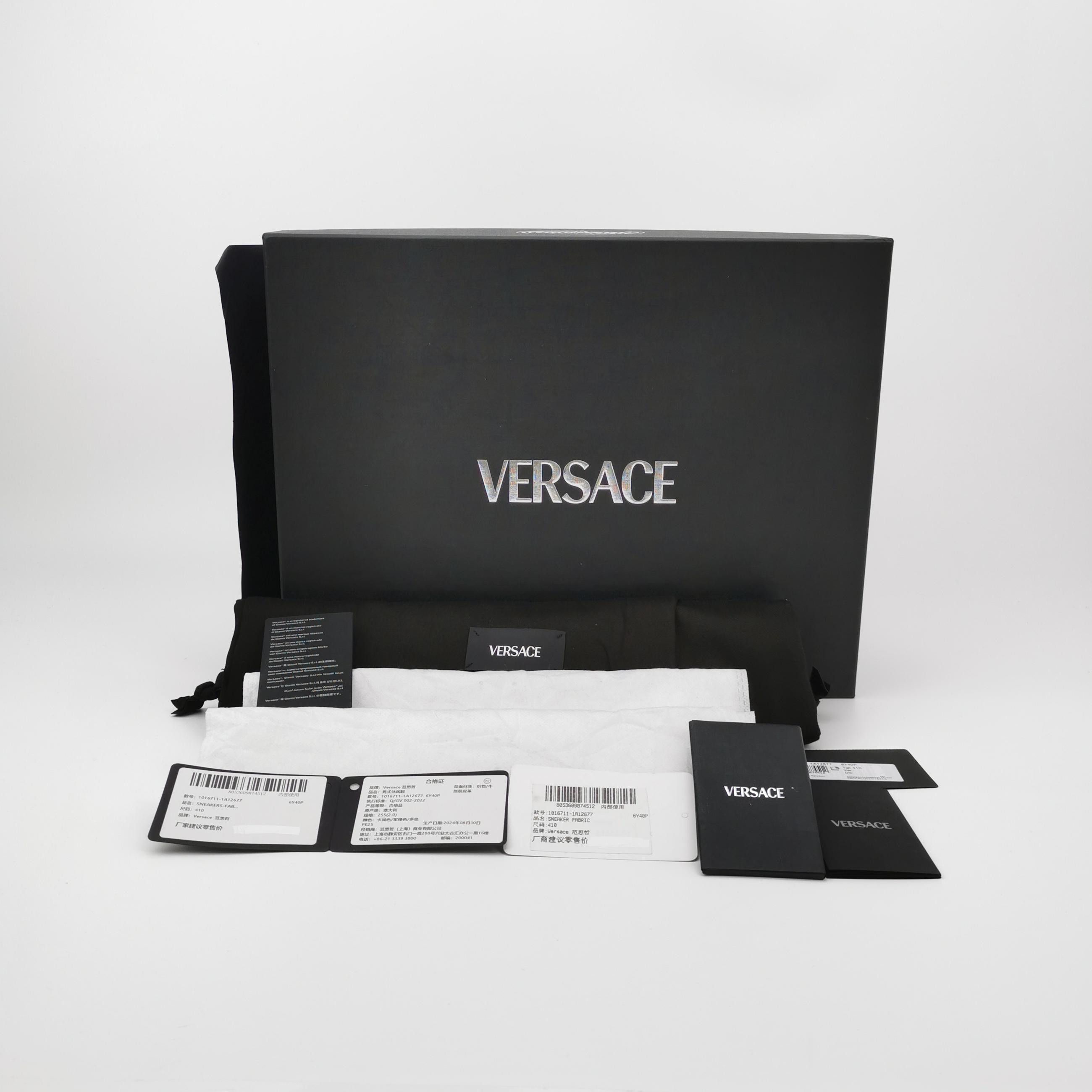 Versace Versace Men 8 Lowtop Sneakers Size US 8 / EU 41 - 6 Thumbnail
