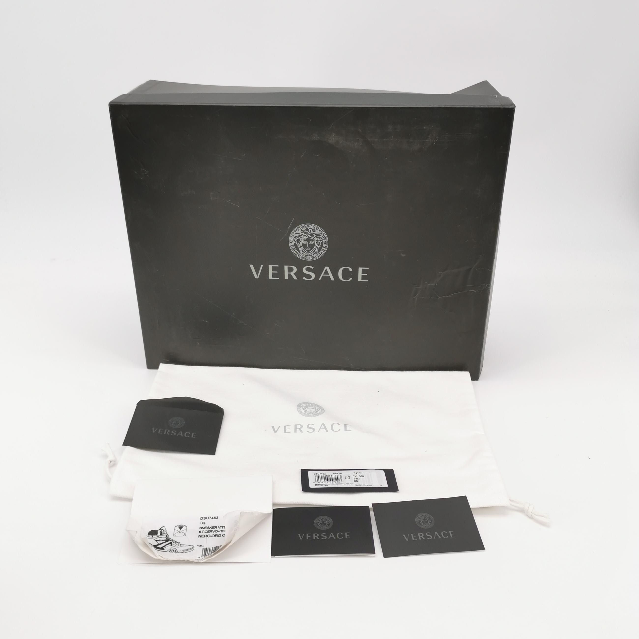 Versace Versace Men 6 Lowtop Sneakers Size US 6 / EU 39 - 6 Thumbnail