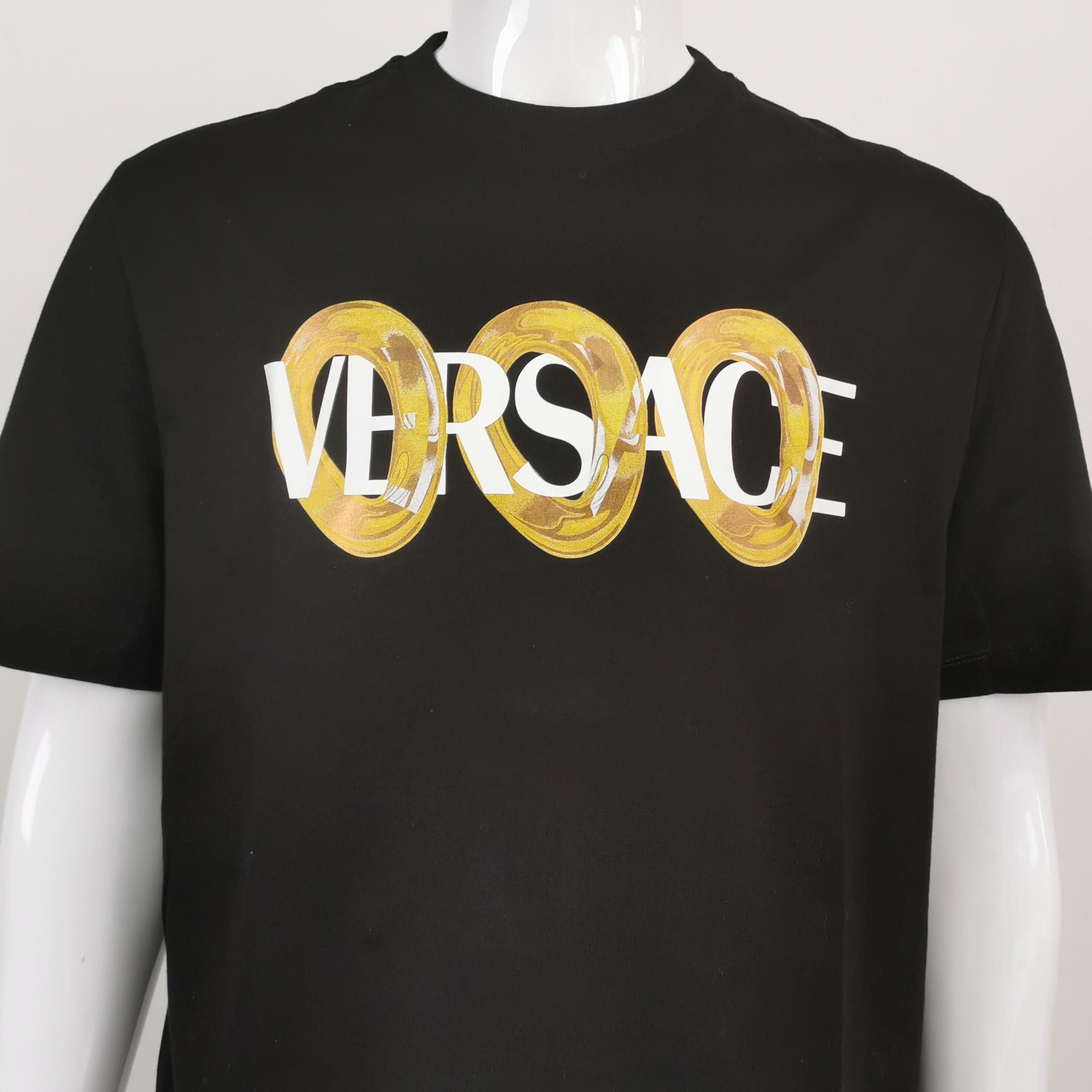 Versace Versace Men m Short Sleeve Shirts Size US M / EU 48-50 / 2 - 3 Thumbnail