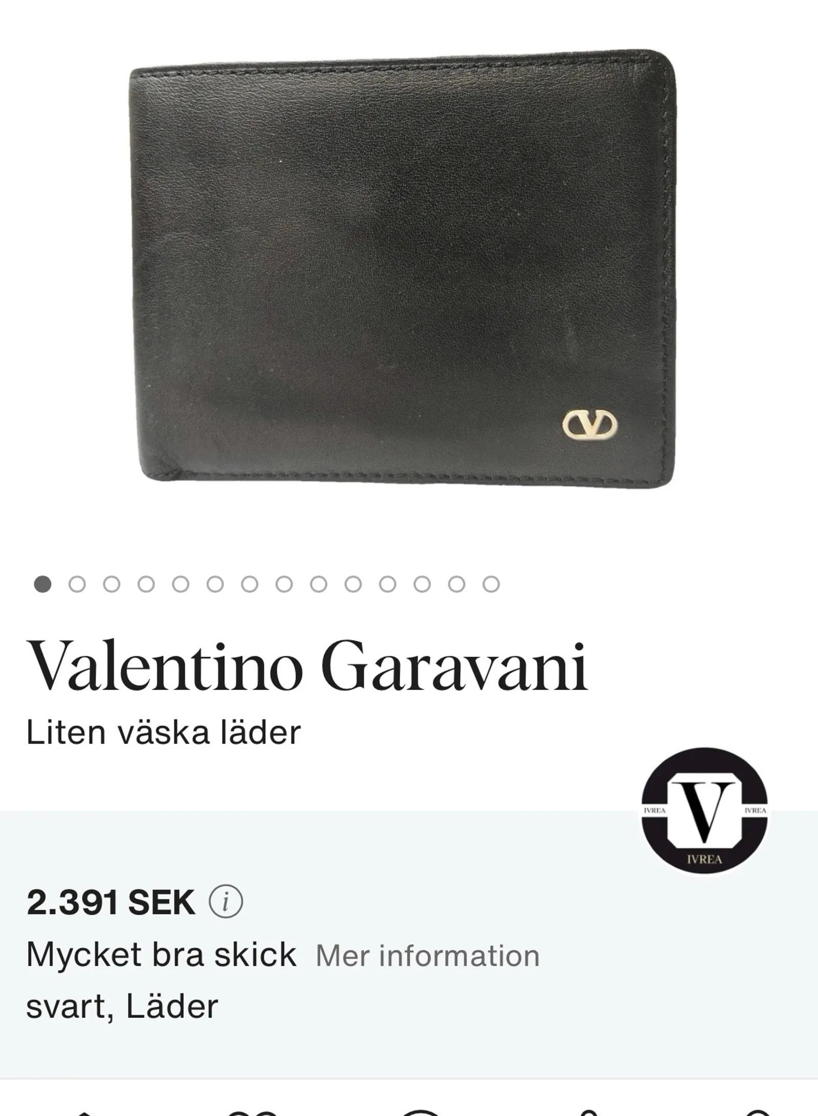 Valentino Valentino Garavani Liten väska läder Wallet Size ONE SIZE - 7 Thumbnail