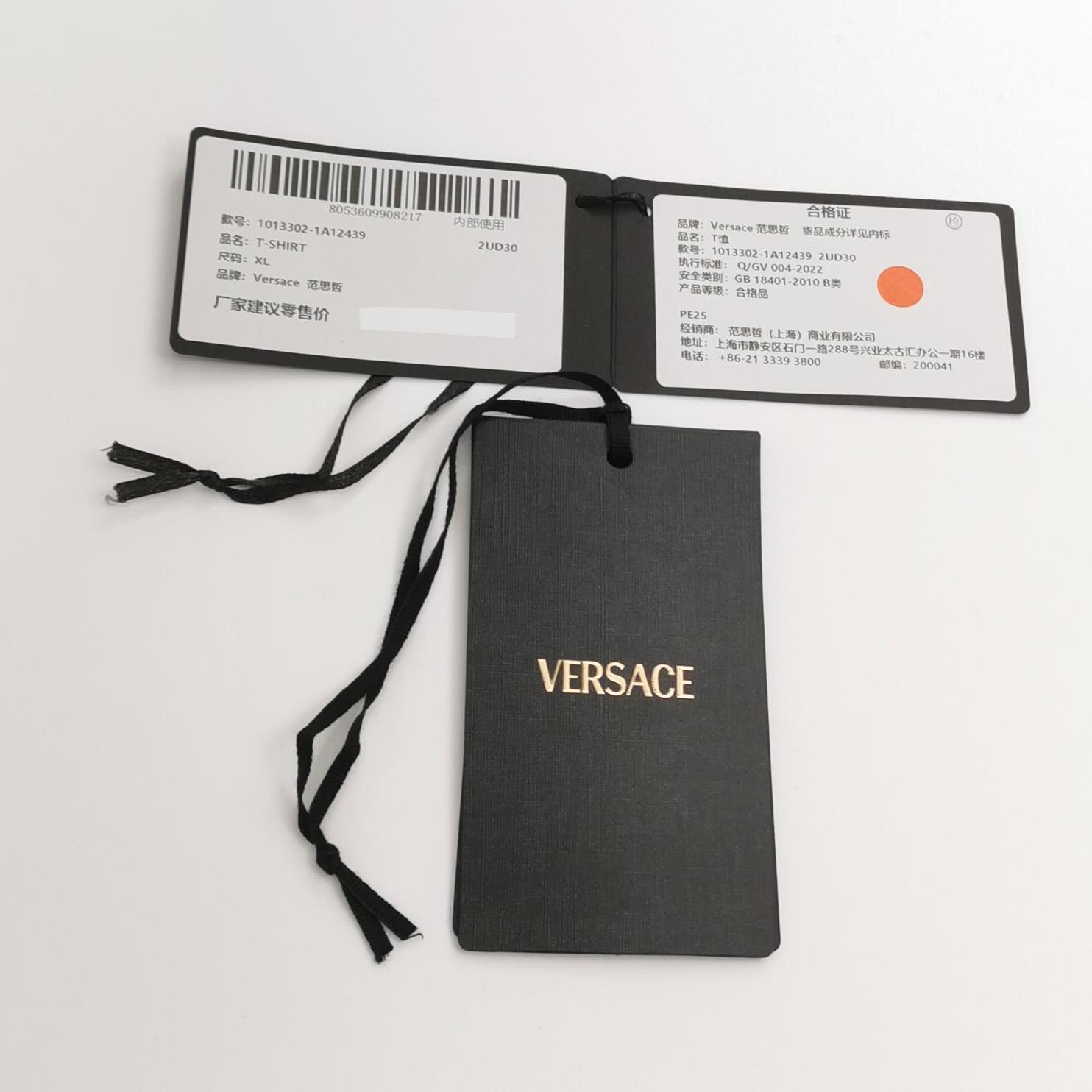 Versace Versace Men xl Short Sleeve Shirts Size US XL / EU 56 / 4 - 4 Thumbnail
