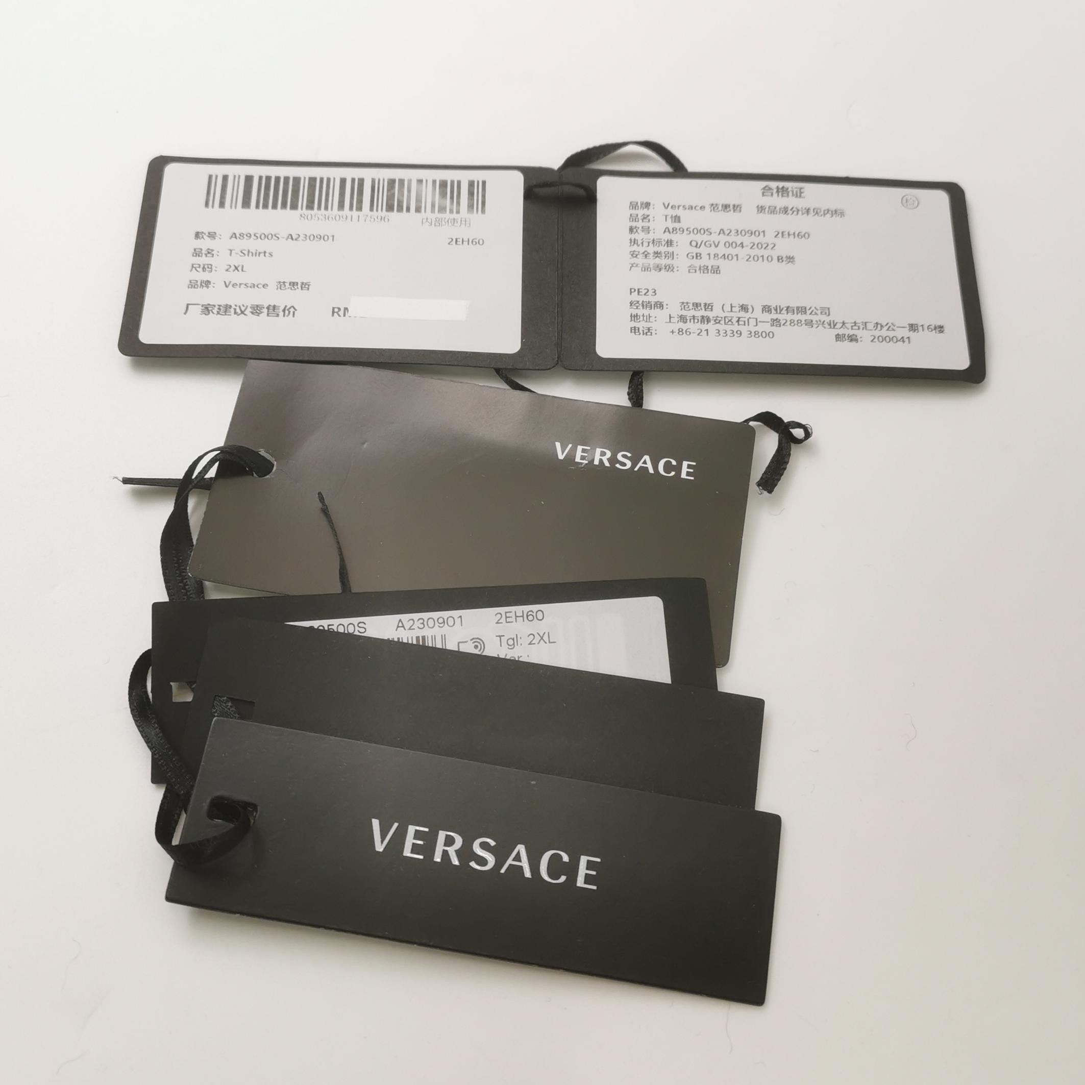 Versace Versace Men xxl Short Sleeve Shirts Size US XXL / EU 58 / 5 - 4 Thumbnail