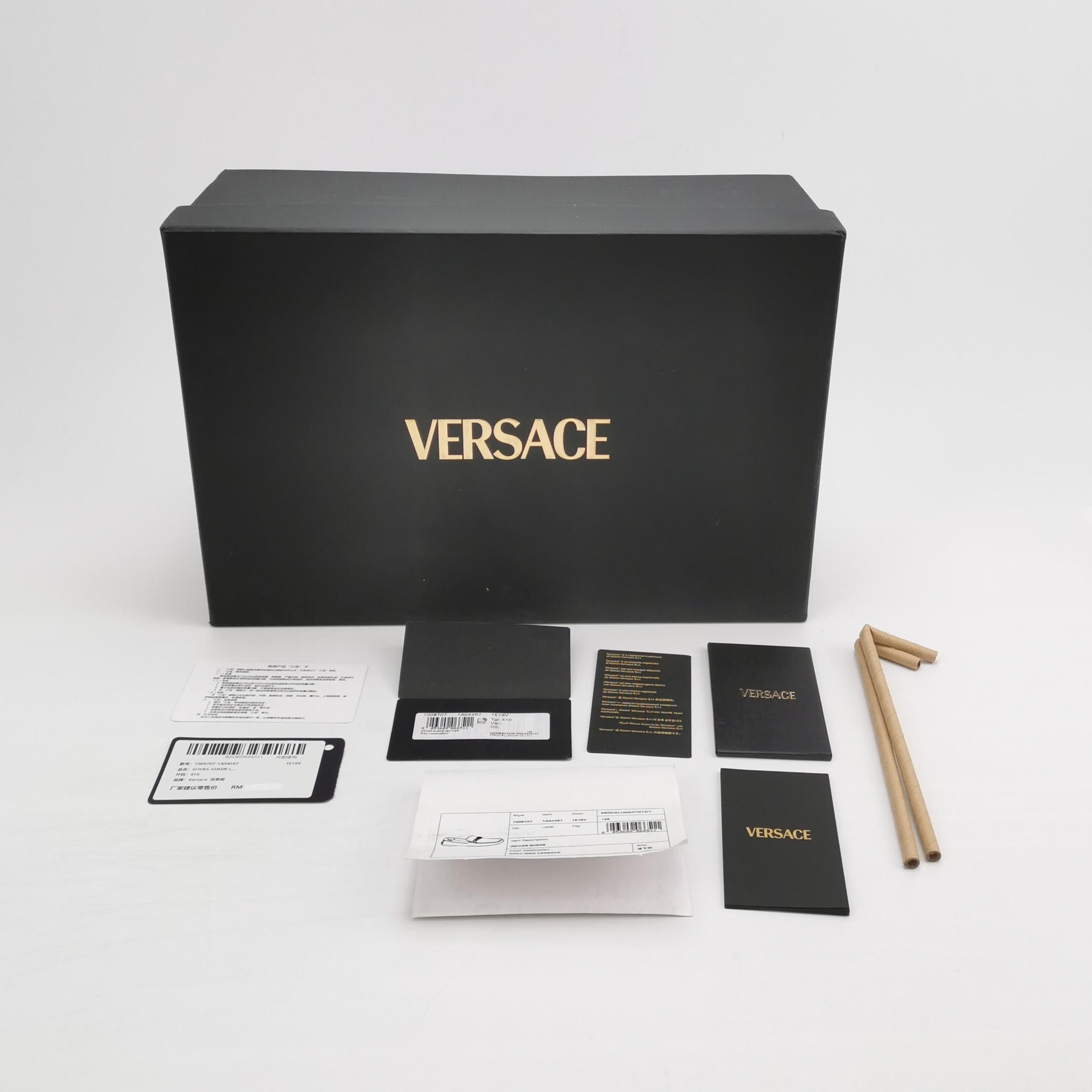 Versace Versace Men 8 Leather Size US 8 / EU 41 - 6 Thumbnail