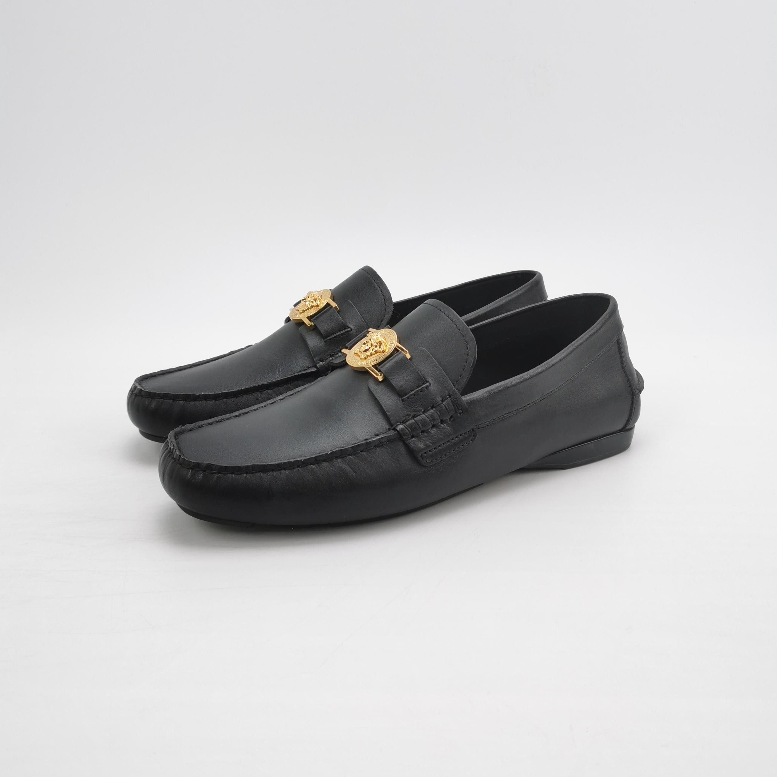 Versace Versace Men 10 Leather Size US 10 / EU 43 - 2 Thumbnail