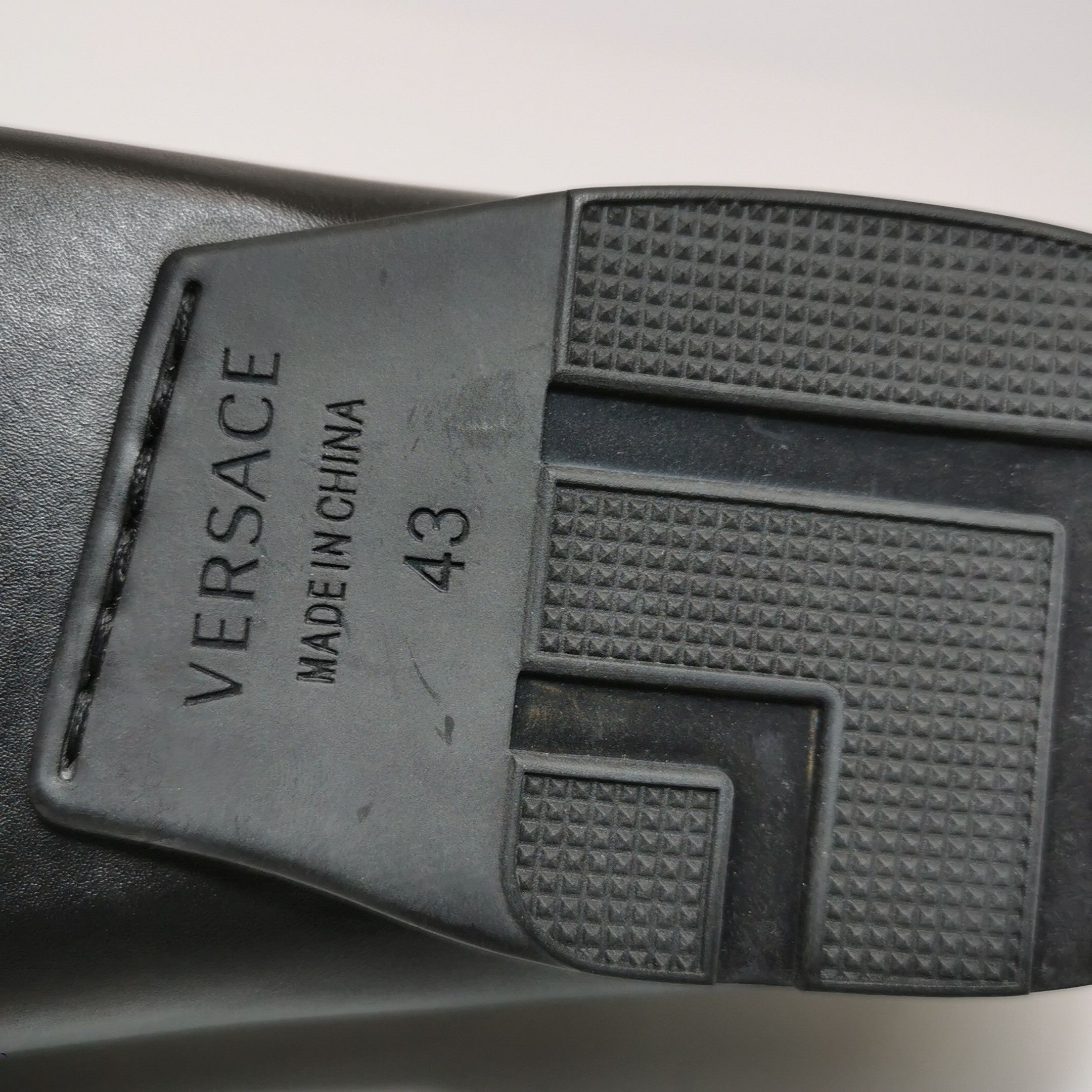 Versace Versace Men 10 Leather Size US 10 / EU 43 - 8 Thumbnail
