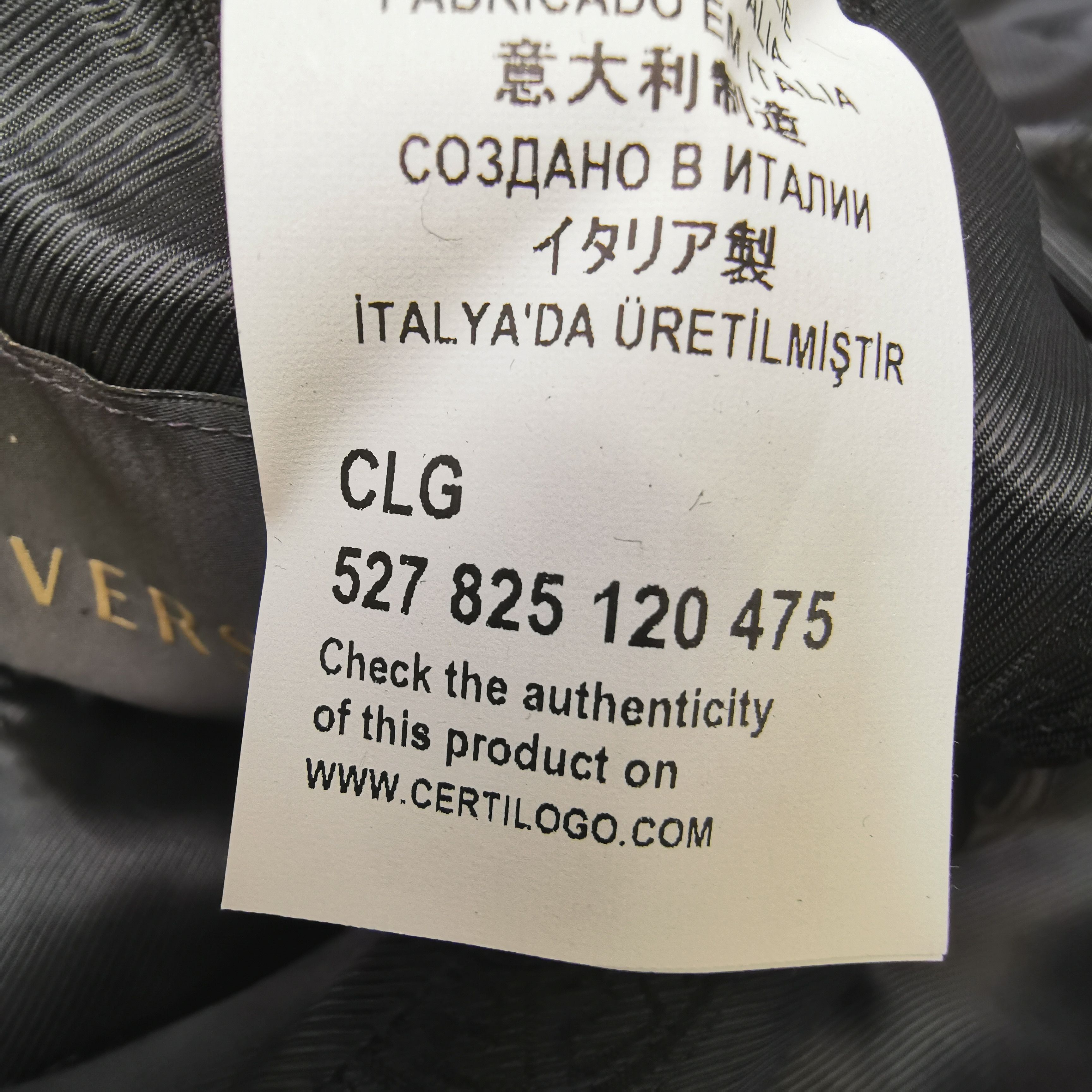 Versace Versace Men s Light Jackets Size US S / EU 44-46 / 1 - 7 Thumbnail