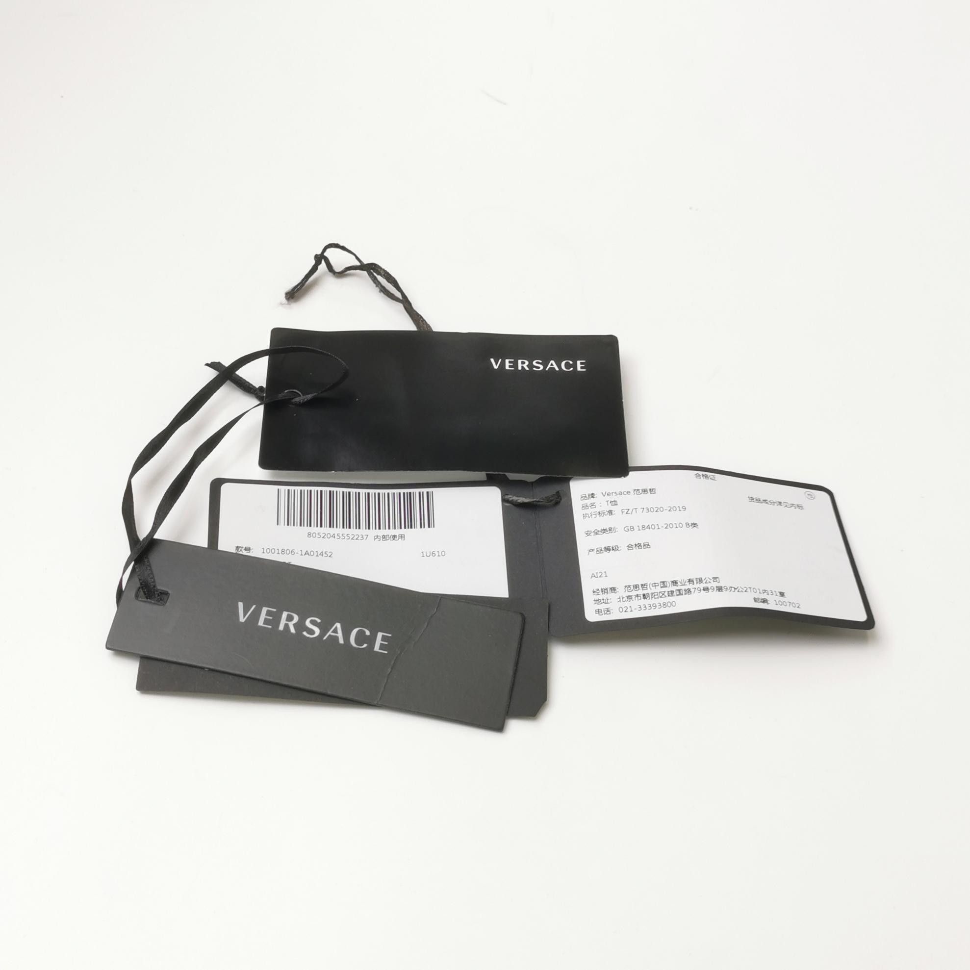 Versace Versace Men s Short Sleeve Shirts Size US S / EU 44-46 / 1 - 4 Thumbnail