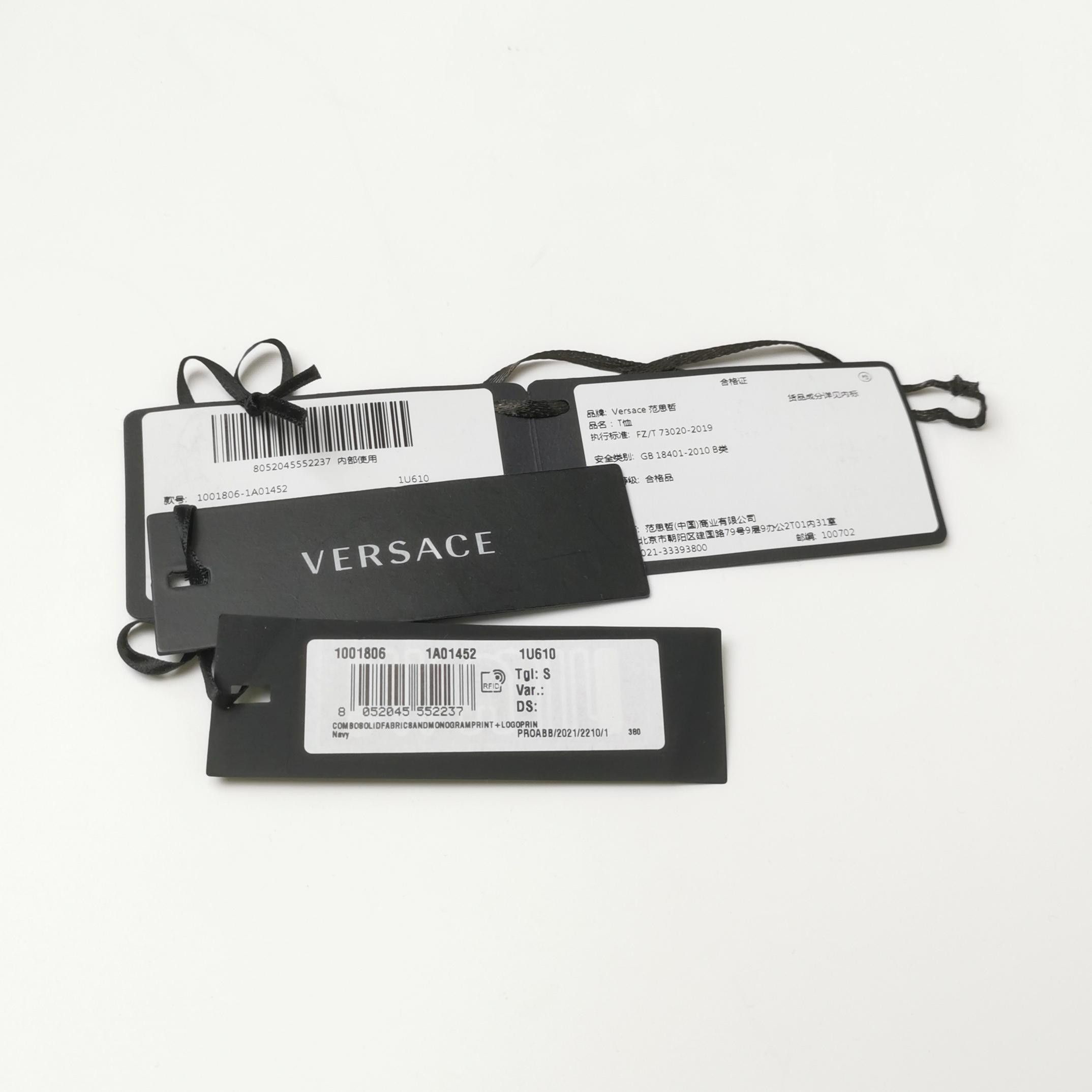 Versace Versace Men s Short Sleeve Shirts Size US S / EU 44-46 / 1 - 4 Thumbnail
