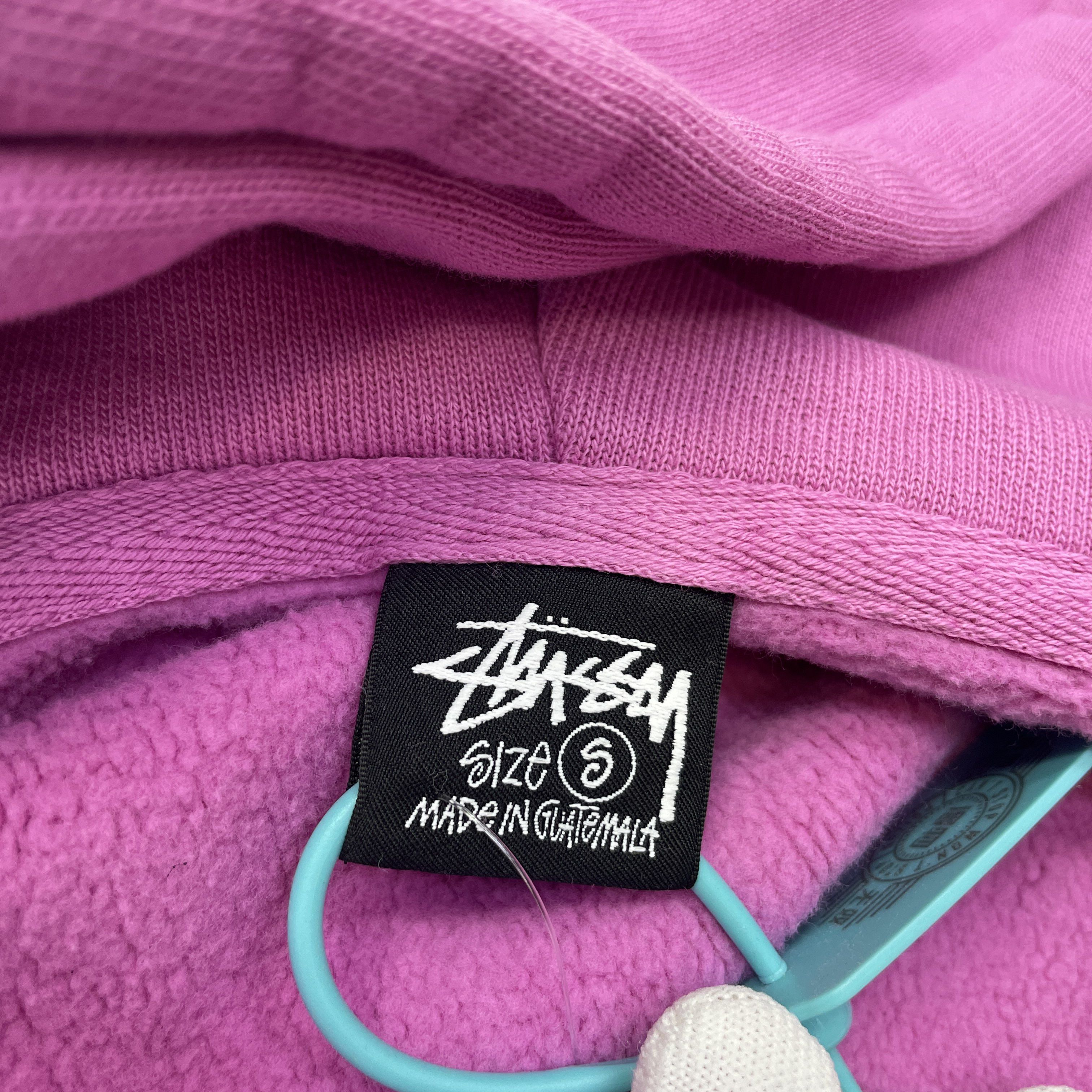 Stussy Stussy Skulls Pigment Dyed Zip Hoodie Pink Size S Size US S / EU 44-46 / 1 - 2 Thumbnail
