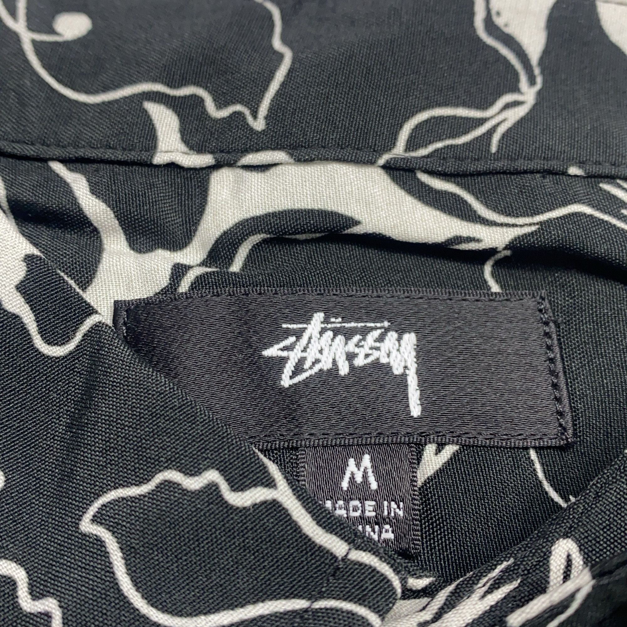 Stussy Stussy Floral Print Button Up Shirt Size M Size US M / EU 48-50 / 2 - 3 Thumbnail