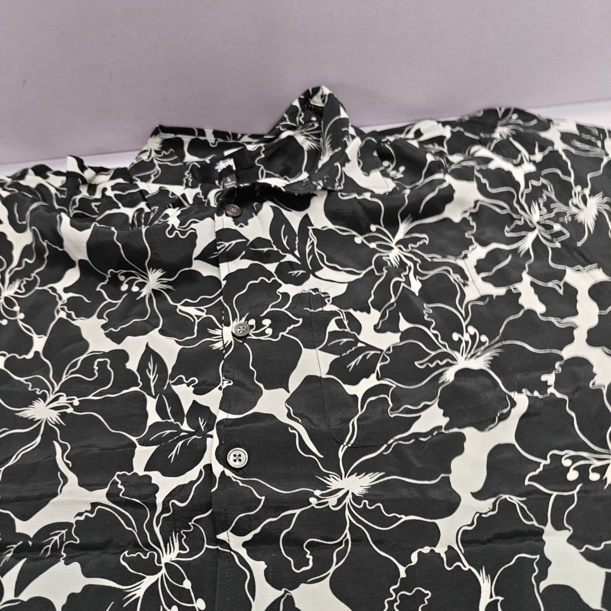 Stussy Stussy Floral Button Up Shirt Size L Size US L / EU 52-54 / 3 - 6 Thumbnail