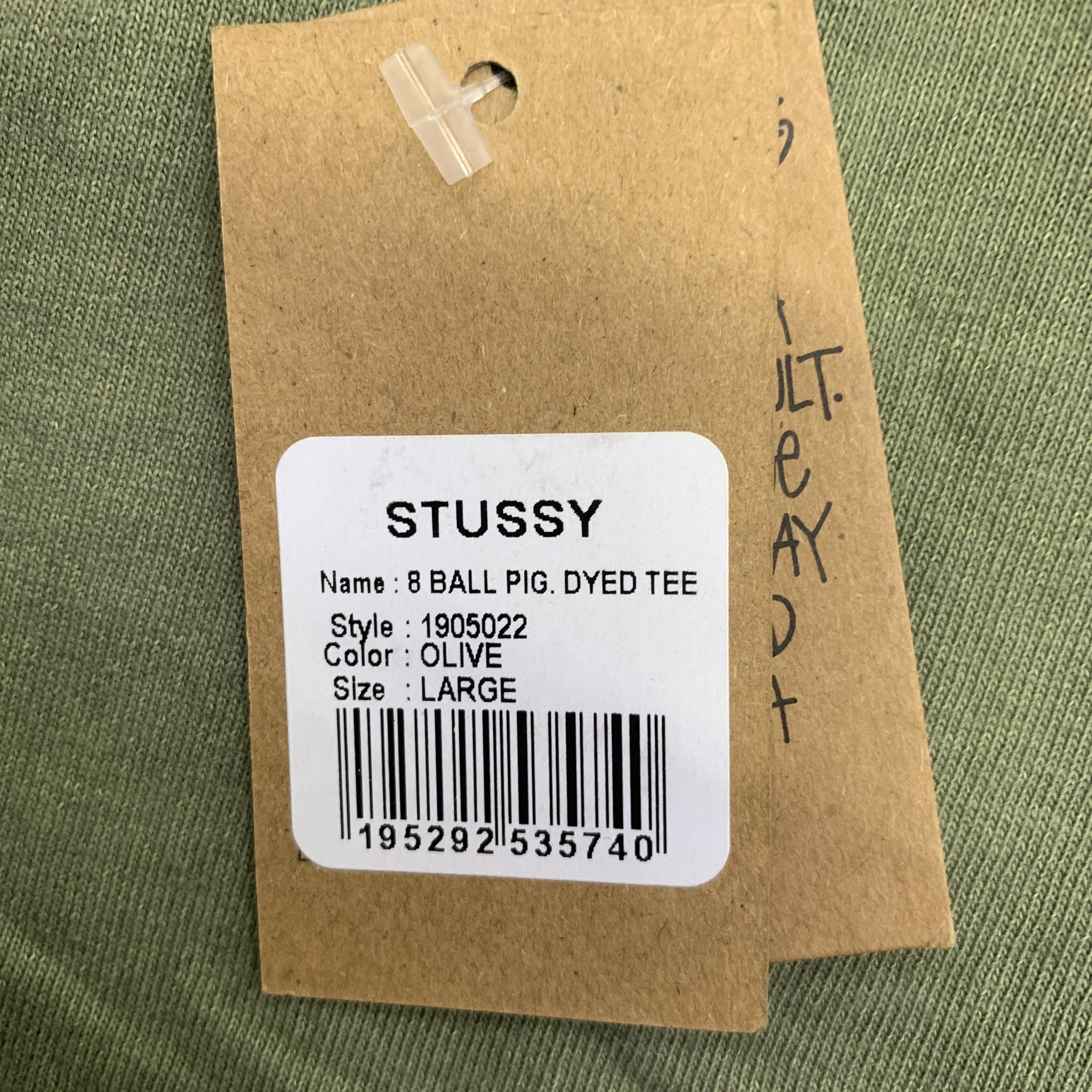 Stussy Stussy 8 Ball Pigment Dyed T-Shirt Size L Size US L / EU 52-54 / 3 - 4 Thumbnail