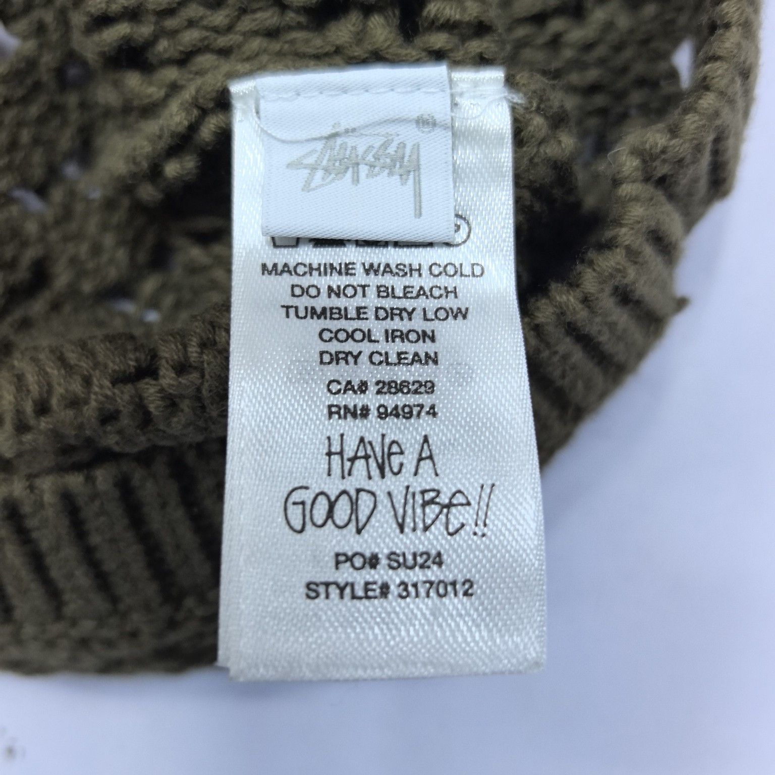 Stussy Stussy x Patta Striped Knit Sweater Size M Size US M / EU 48-50 / 2 - 5 Thumbnail