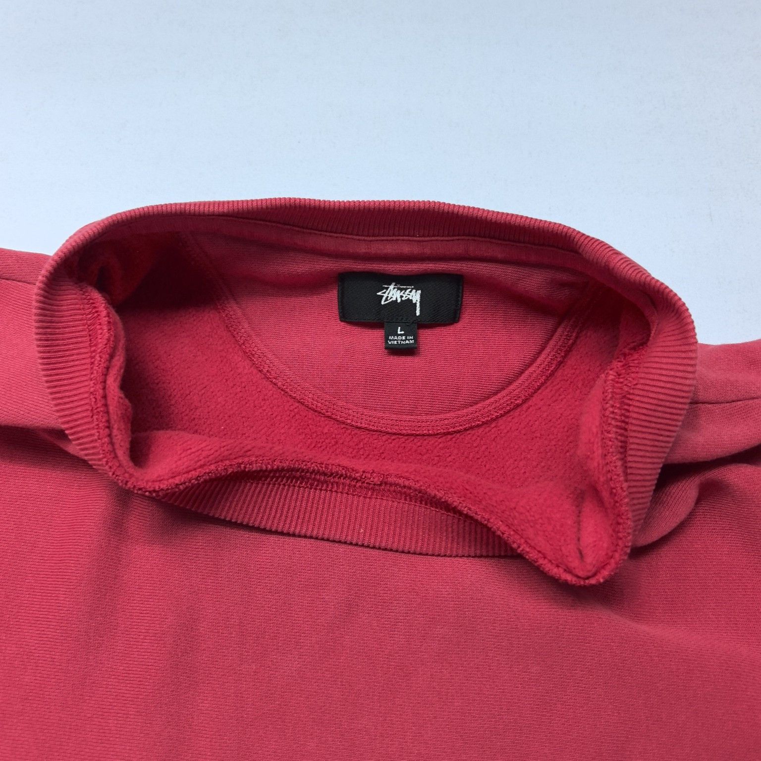 Stussy Stussy Embroidered Logo Crewneck Sweatshirt Size L Size US L / EU 52-54 / 3 - 7 Thumbnail