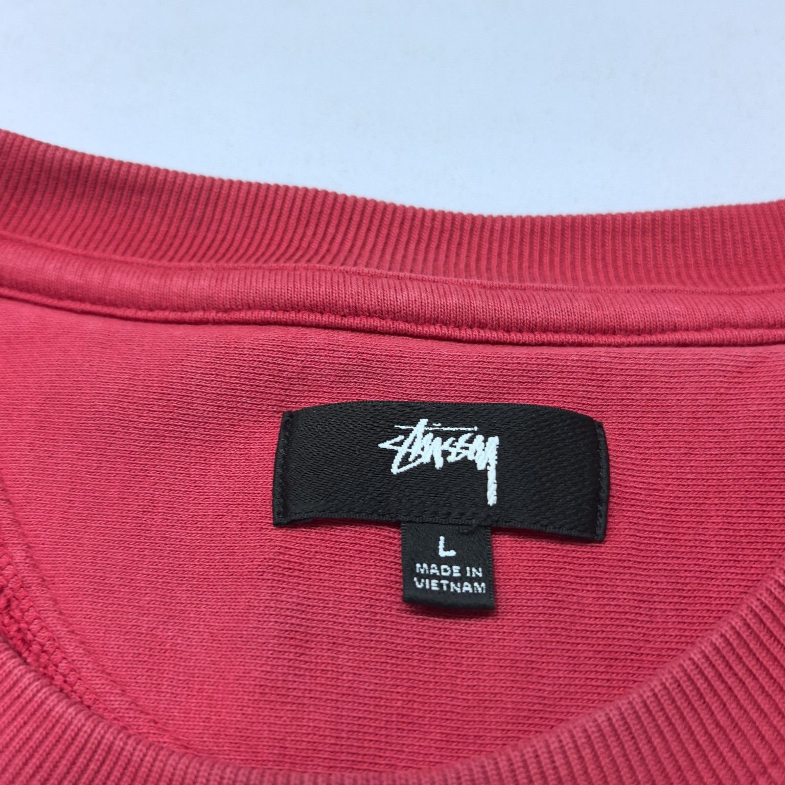 Stussy Stussy Embroidered Logo Crewneck Sweatshirt Size L Size US L / EU 52-54 / 3 - 3 Thumbnail