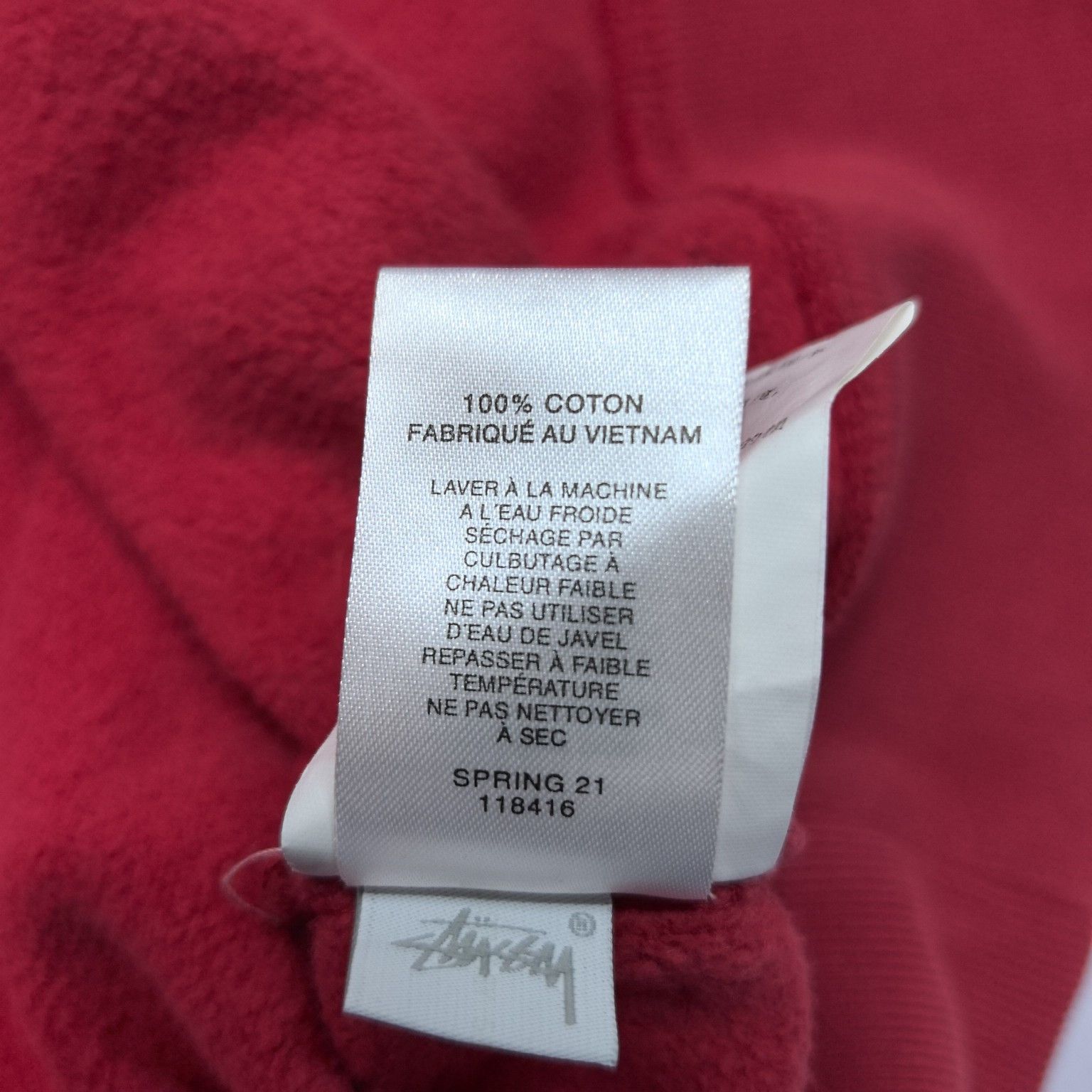 Stussy Stussy Embroidered Logo Crewneck Sweatshirt Size L Size US L / EU 52-54 / 3 - 5 Thumbnail