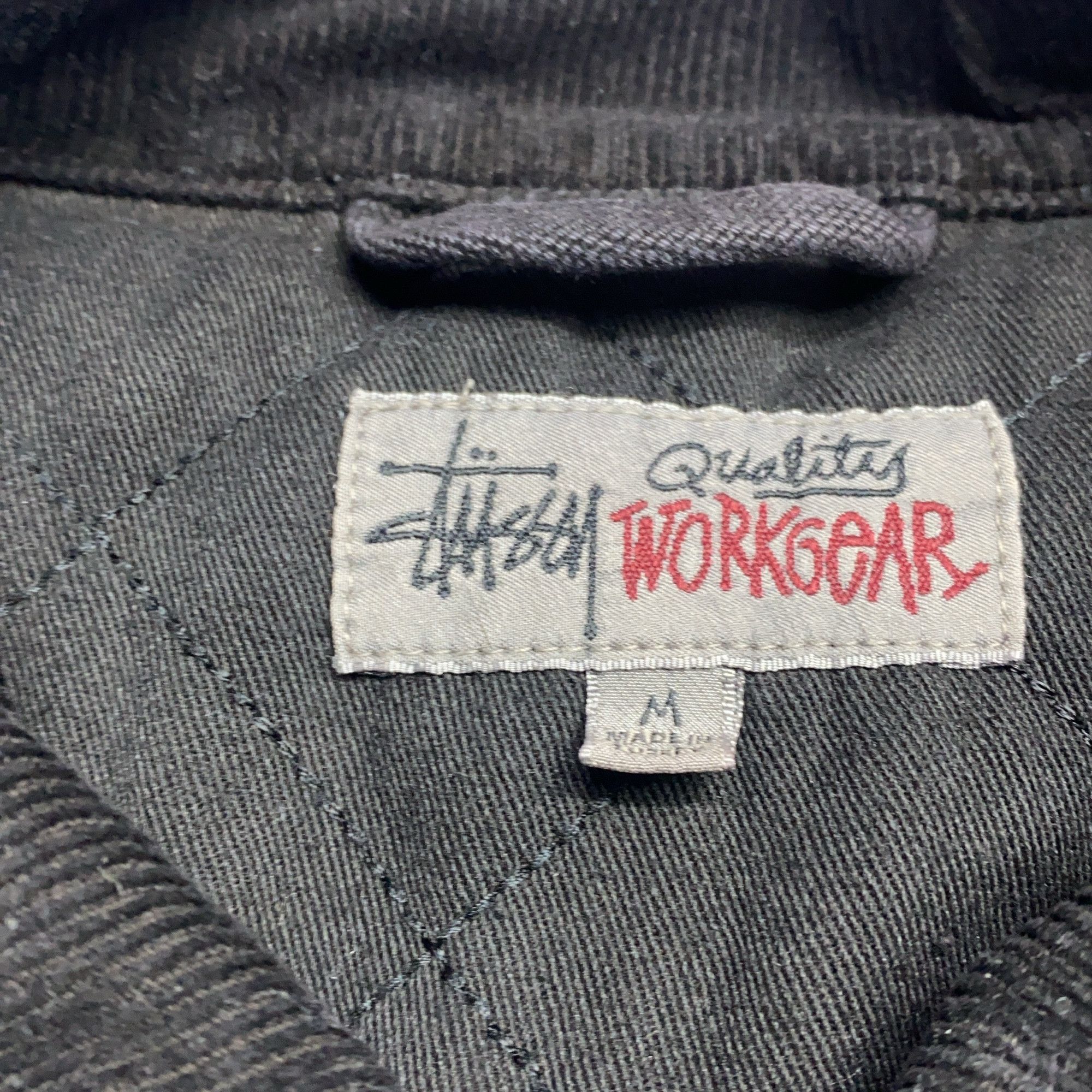 Stussy Stussy Workgear Canvas Shop Jacket Size M Size US M / EU 48-50 / 2 - 3 Thumbnail