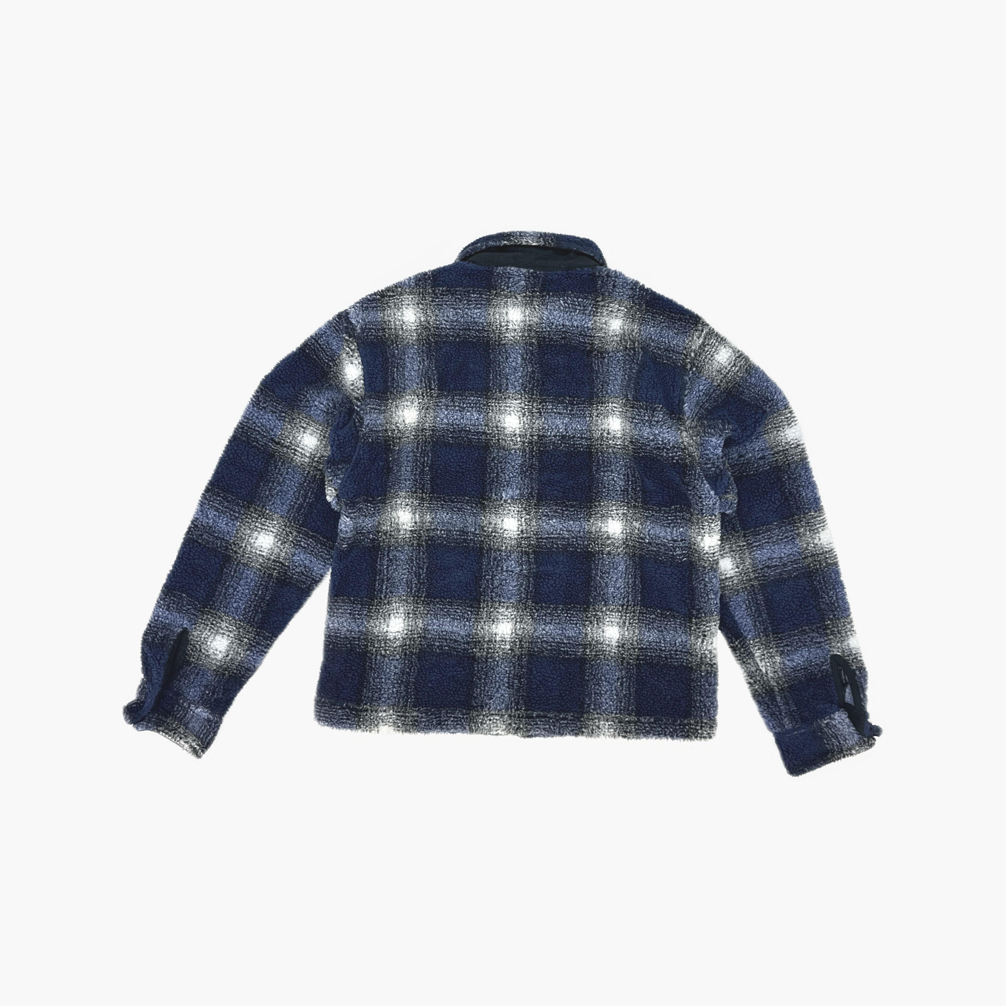 Stussy Stussy Shadow Plaid Sherpa Zip Jacket Size XL Size US XL / EU 56 / 4 - 2 Thumbnail