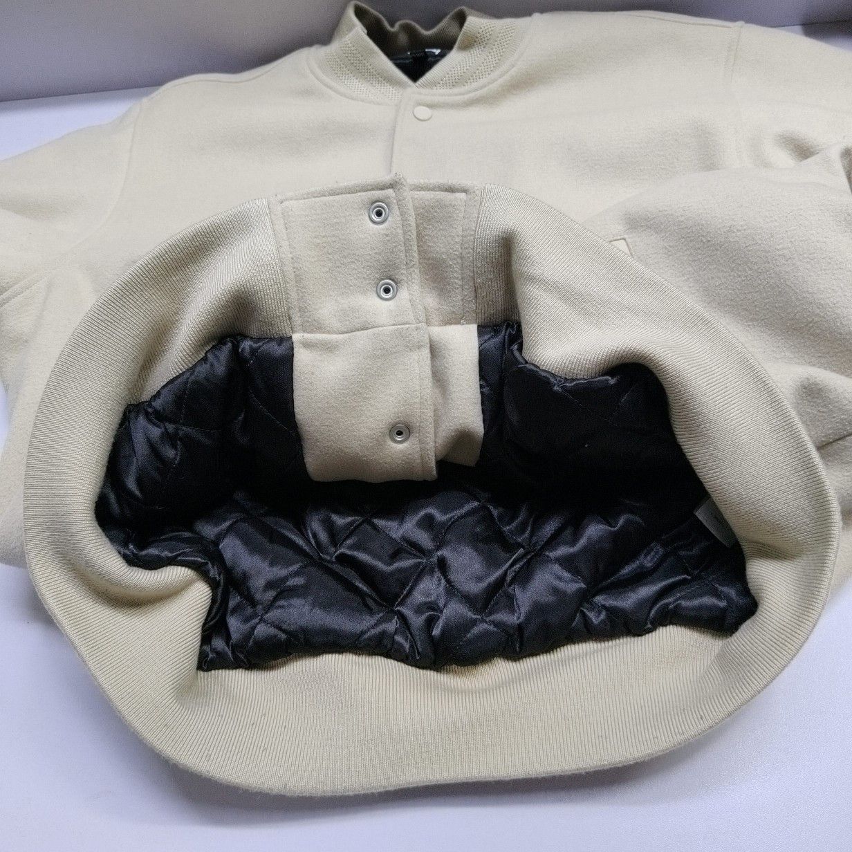 Stussy Stüssy Sport Logo Wool Bomber Jacket Size M Size US M / EU 48-50 / 2 - 8 Thumbnail