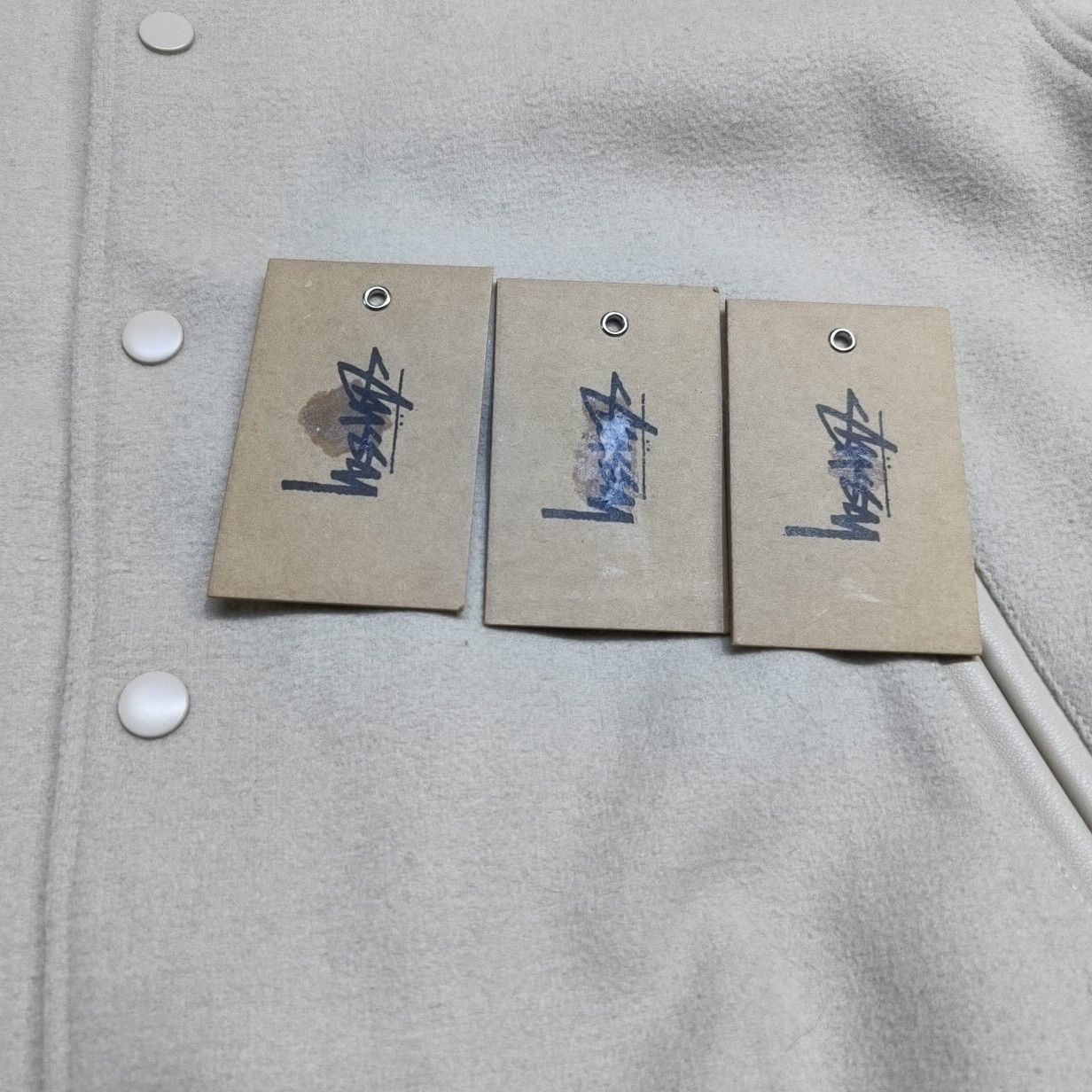 Stussy Stüssy Sport Logo Wool Bomber Jacket Size M Size US M / EU 48-50 / 2 - 6 Thumbnail