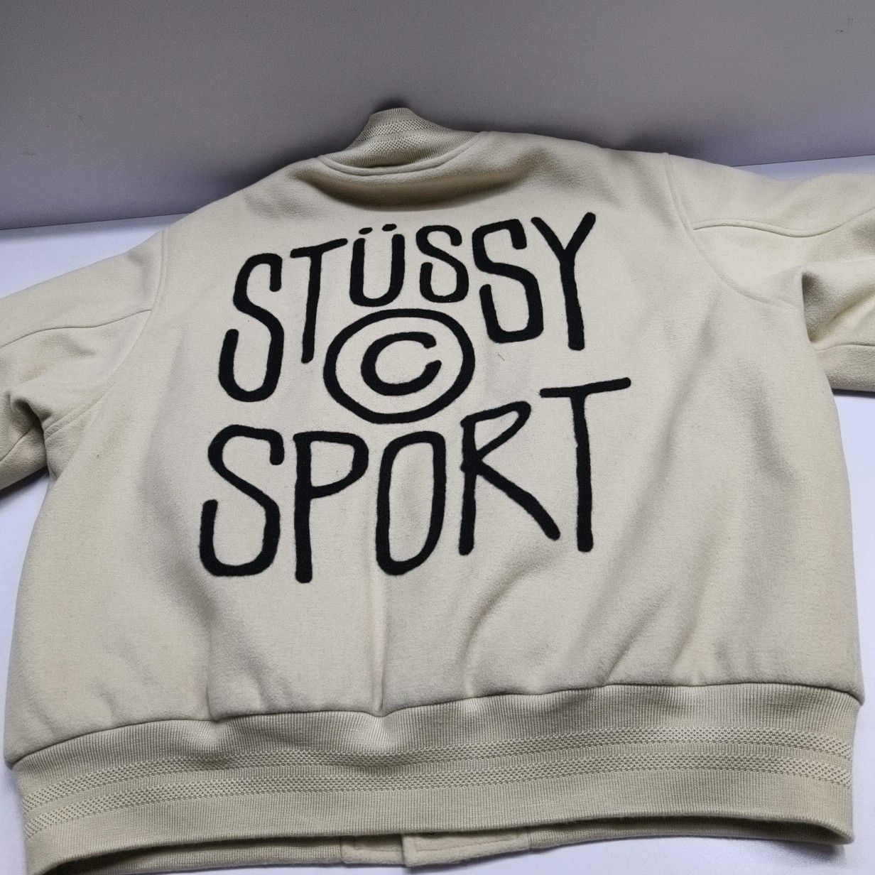 Stussy Stüssy Sport Logo Wool Bomber Jacket Size M Size US M / EU 48-50 / 2 - 14 Thumbnail