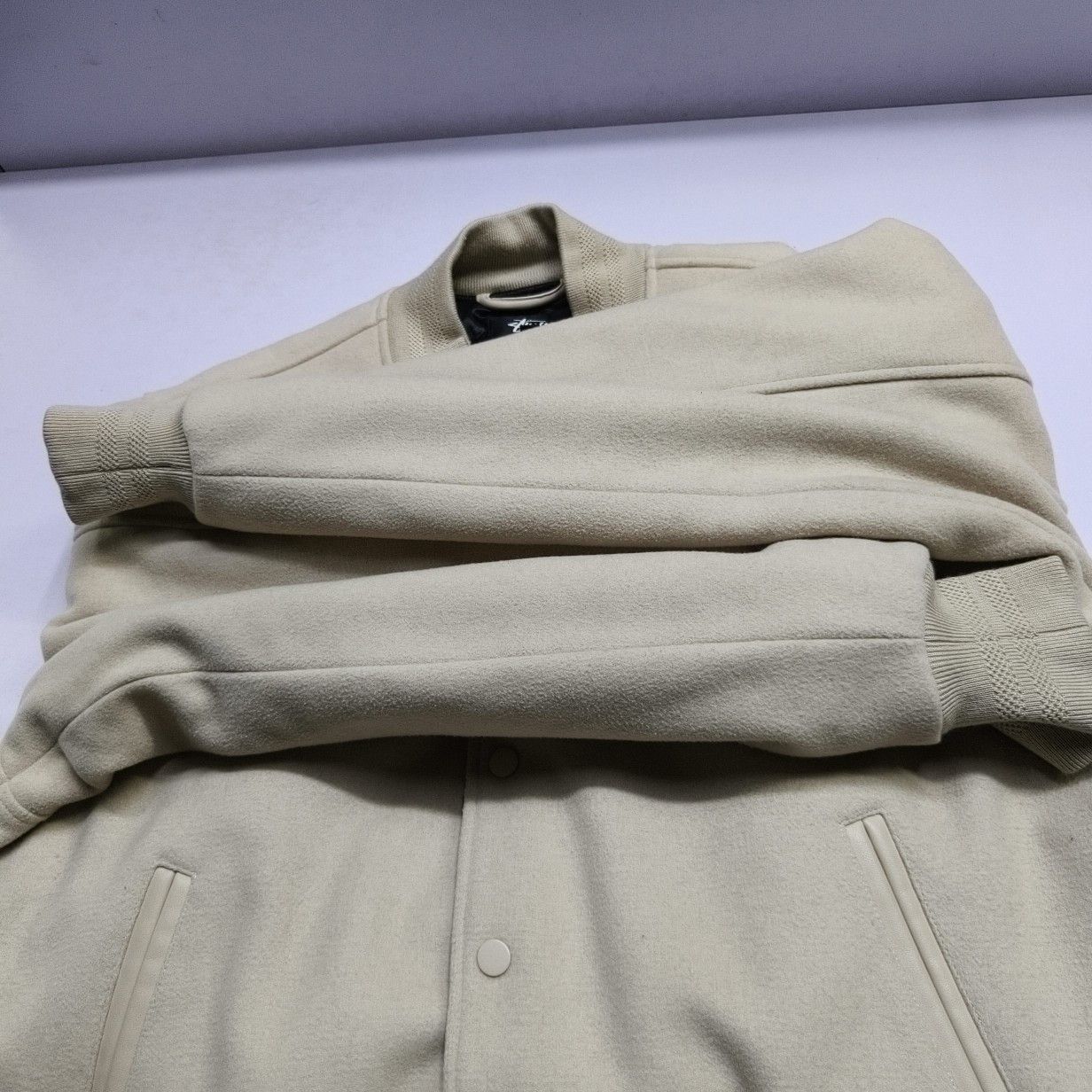 Stussy Stüssy Sport Logo Wool Bomber Jacket Size M Size US M / EU 48-50 / 2 - 17 Thumbnail
