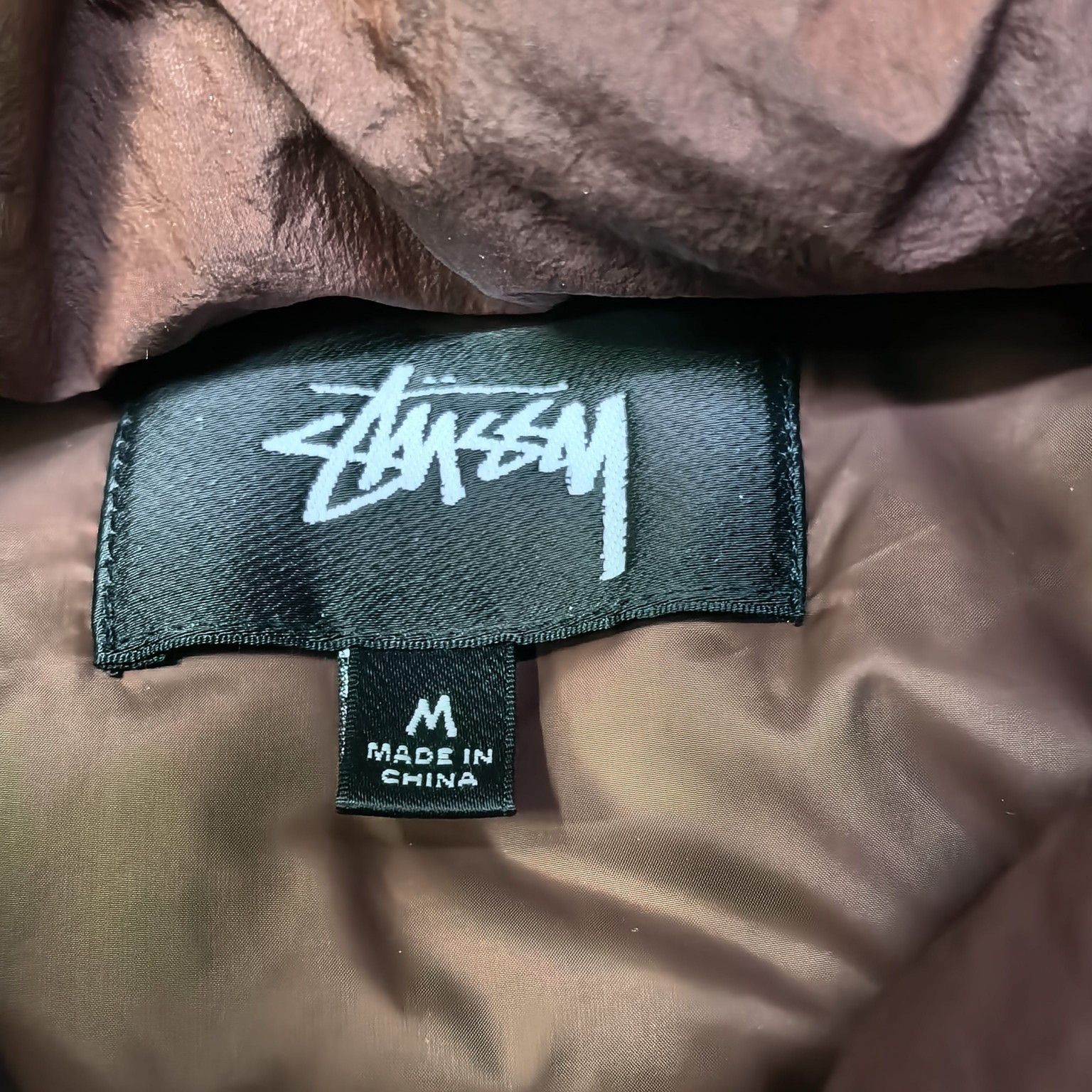 Stussy Stussy Puffer Jacket Brown Size M Size US M / EU 48-50 / 2 - 4 Thumbnail