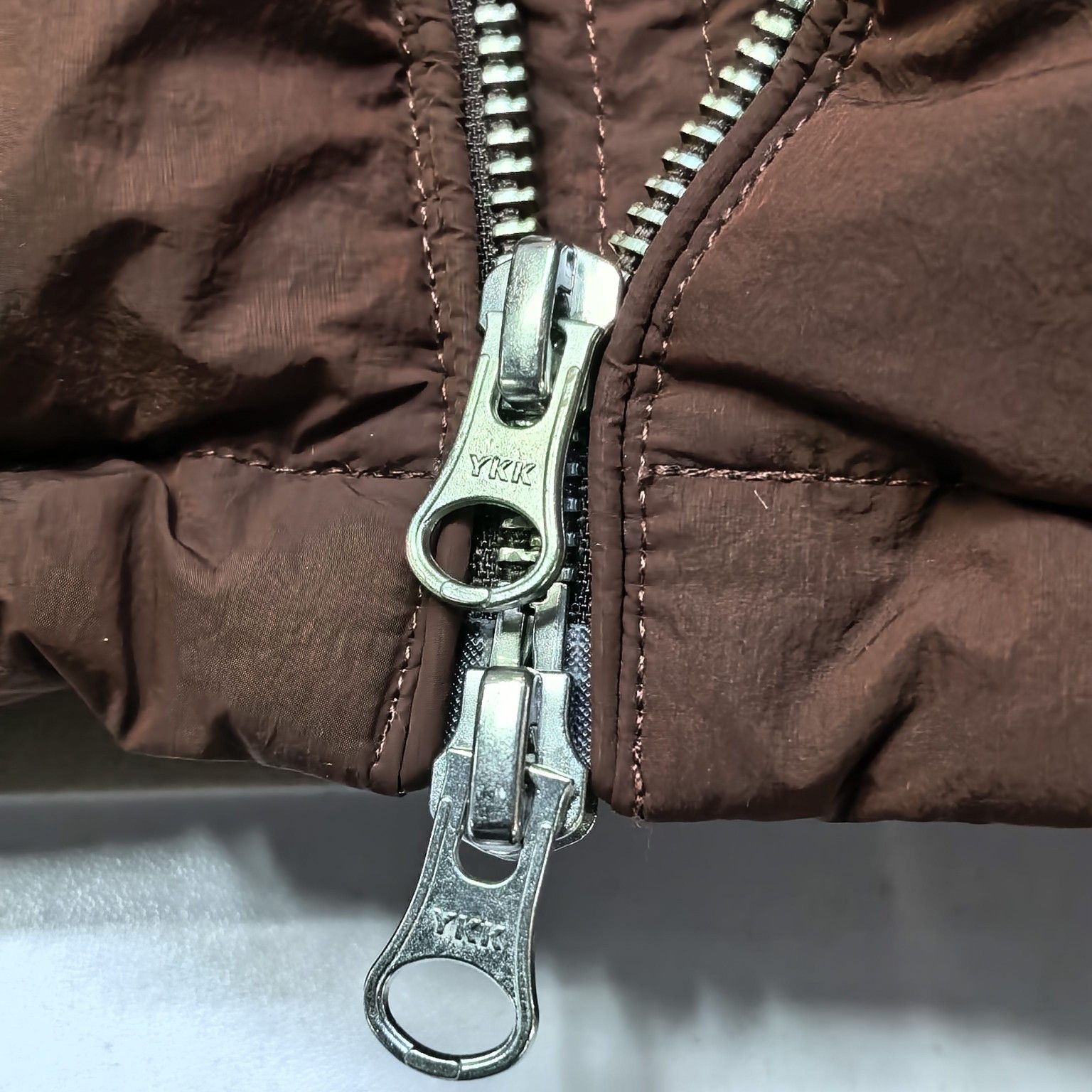 Stussy Stussy Puffer Jacket Brown Size M Size US M / EU 48-50 / 2 - 13 Thumbnail