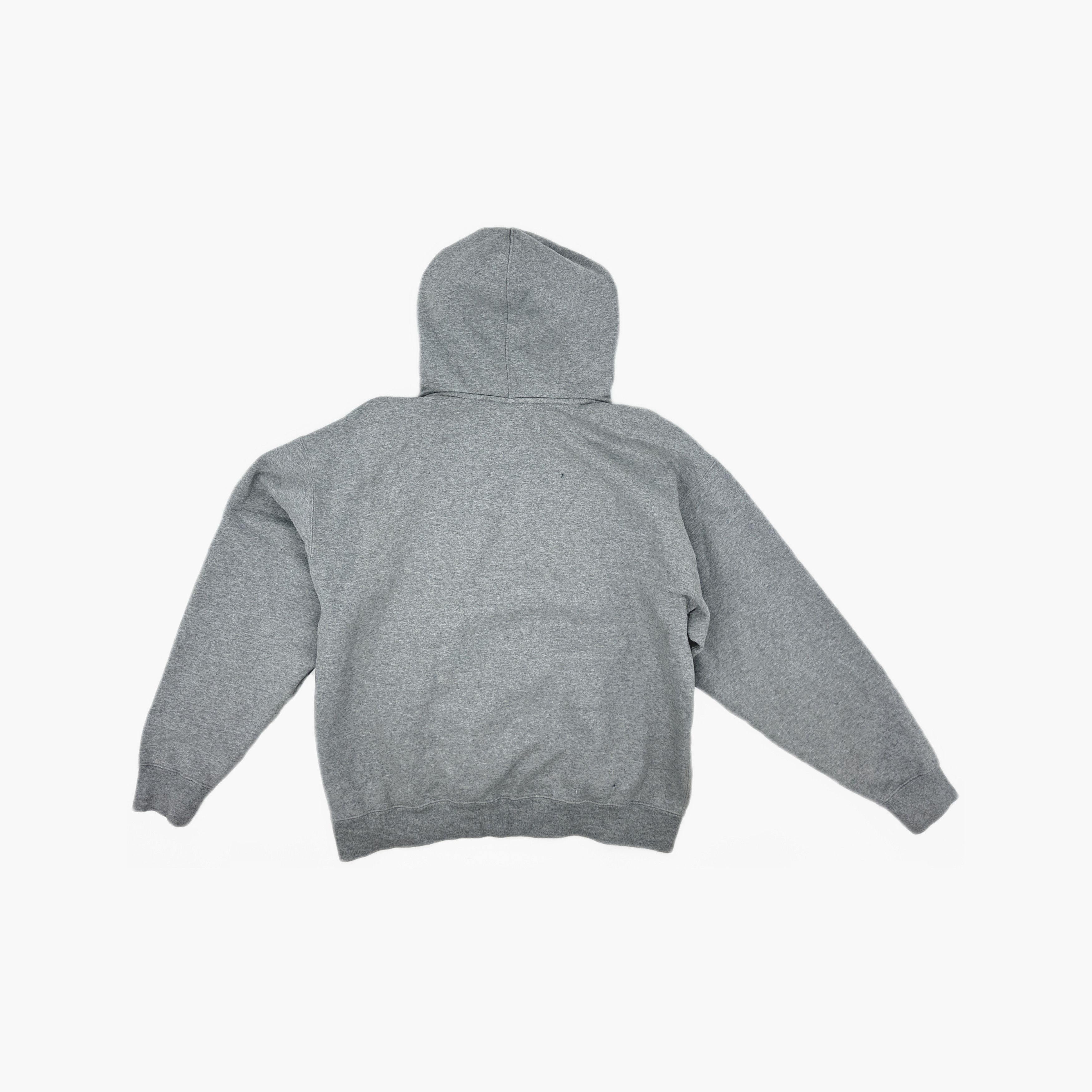 Nike Nike x Stussy Logo Embroidered Hoodie Gray Size L Size US L / EU 52-54 / 3 - 2 Thumbnail