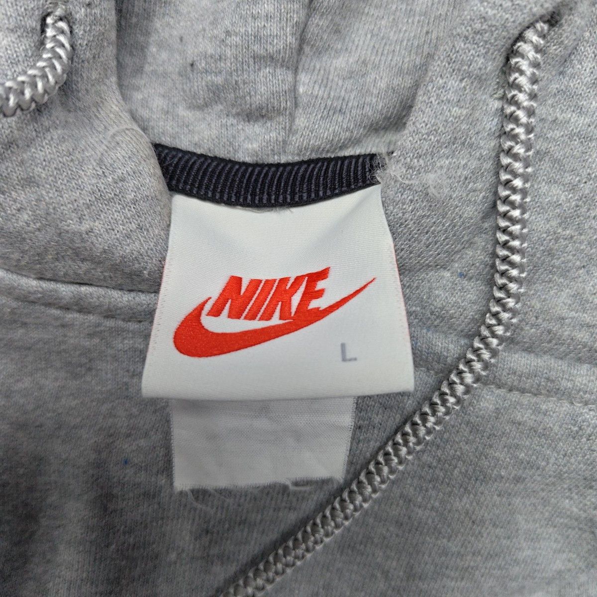 Nike Nike x Stussy Logo Embroidered Hoodie Gray Size L Size US L / EU 52-54 / 3 - 5 Thumbnail
