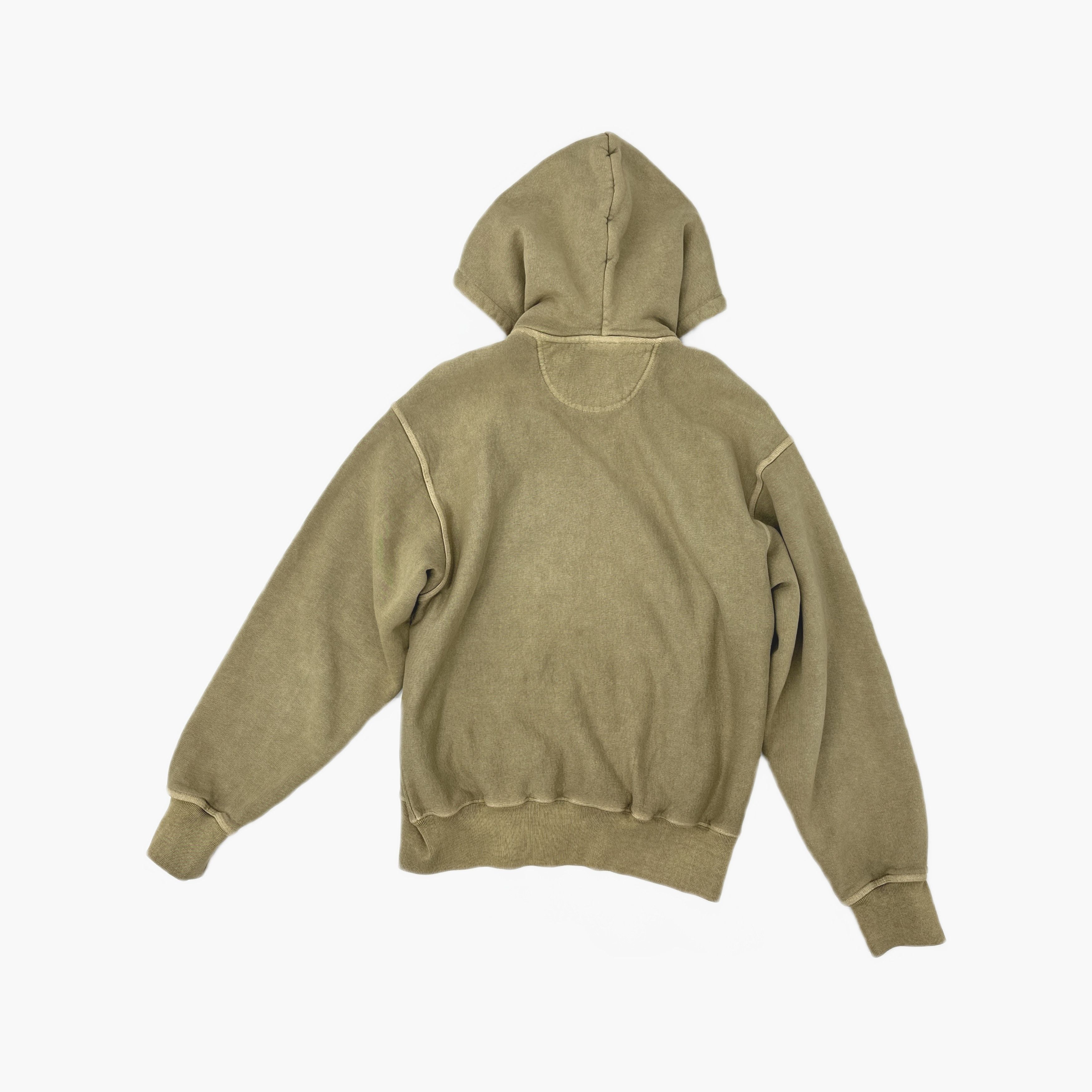 Stussy Stussy Pigment Dyed Zip Hoodie Size M Size US M / EU 48-50 / 2 - 2 Thumbnail