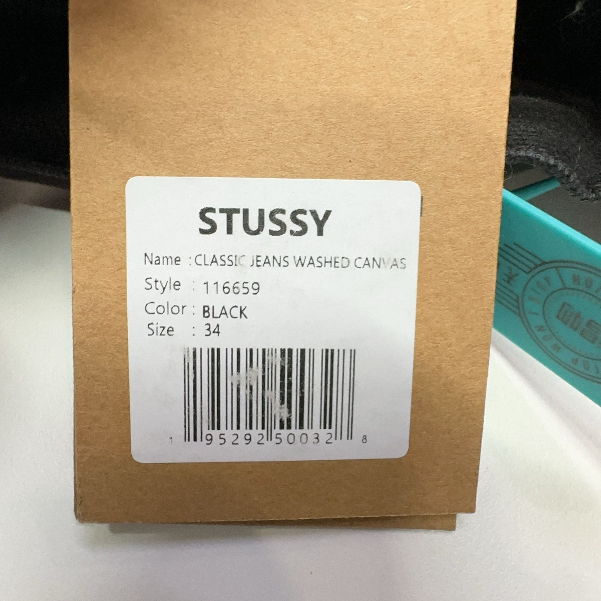 Stussy Stussy Classic Washed Canvas Jeans Size 34 Size US 34 / EU 50 - 3 Thumbnail