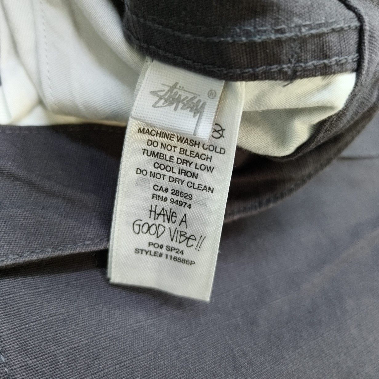 Stussy Stussy Cargo Pants Size 30 Size US 30 / EU 46 - 4 Thumbnail