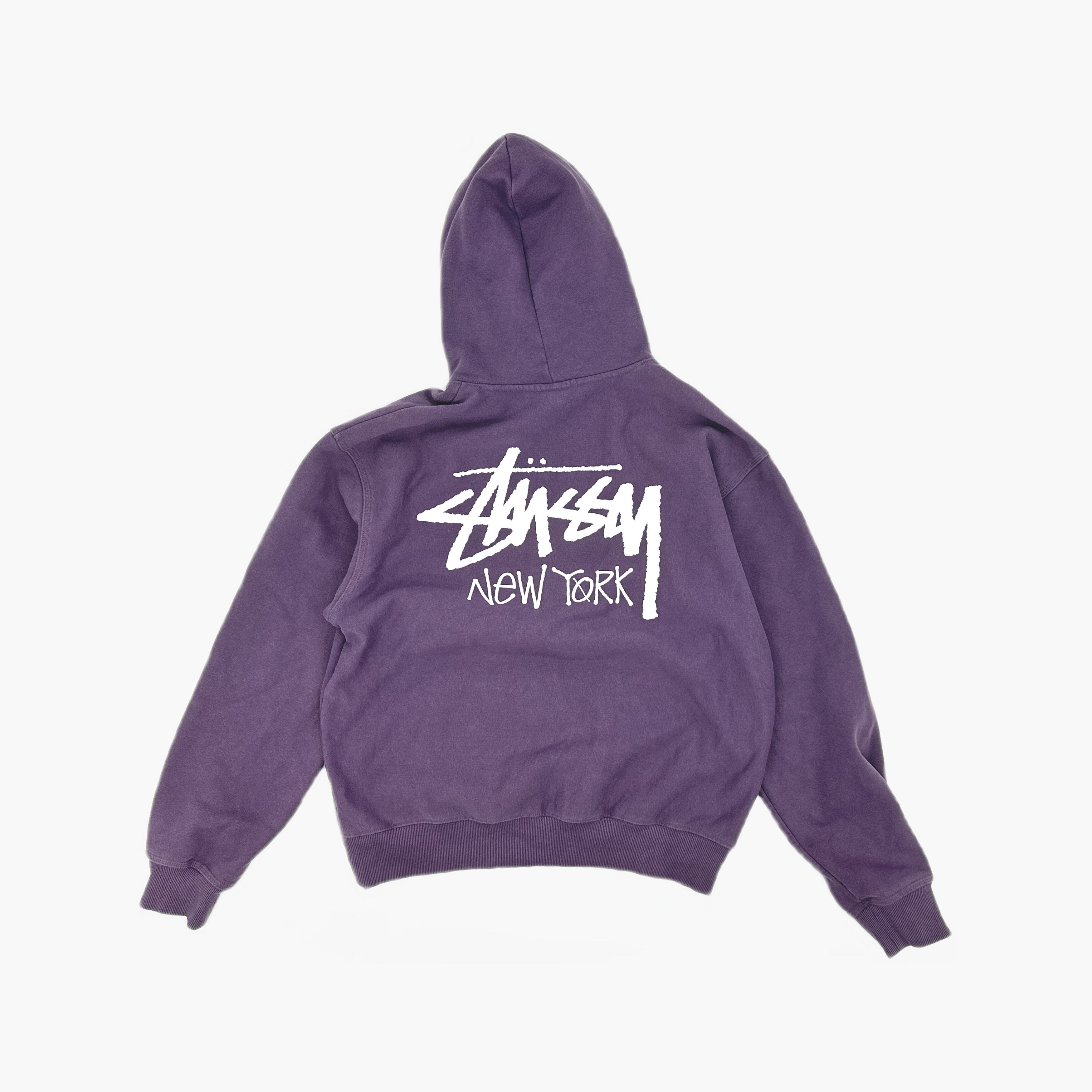 Stussy Stussy New York Logo Hoodie Size XL Size US XL / EU 56 / 4 - 2 Thumbnail