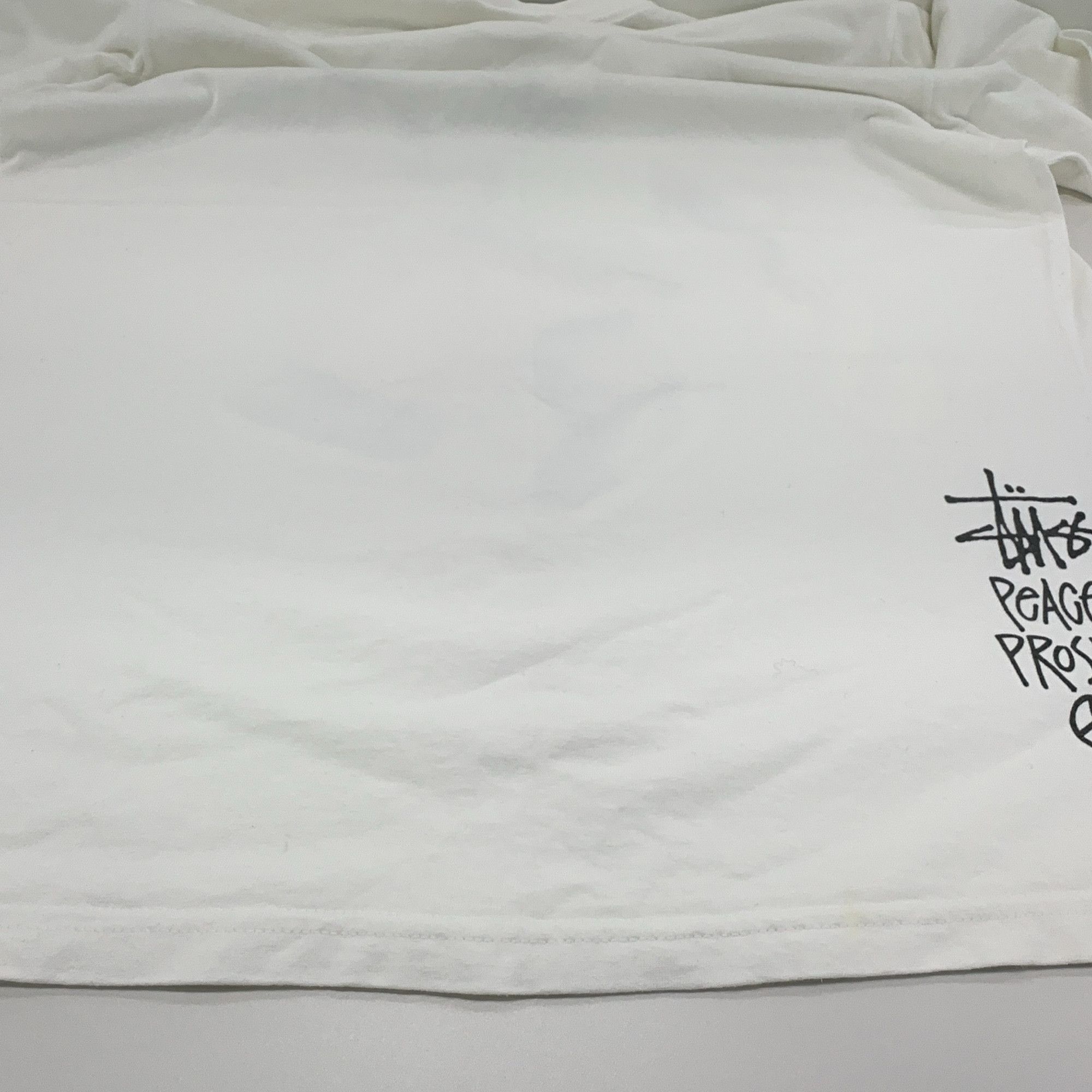 Stussy Stussy Peace & Prosperity Graphic T-Shirt Size L Size US L / EU 52-54 / 3 - 11 Thumbnail