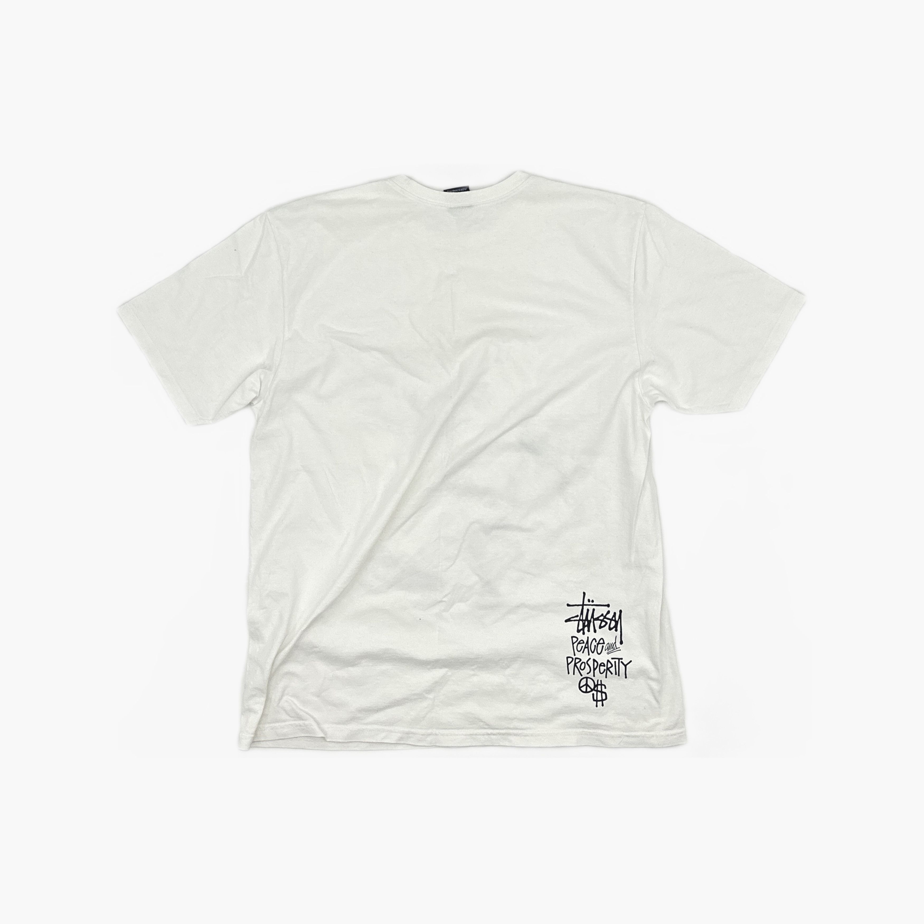 Stussy Stussy Peace & Prosperity Graphic T-Shirt Size L Size US L / EU 52-54 / 3 - 2 Thumbnail