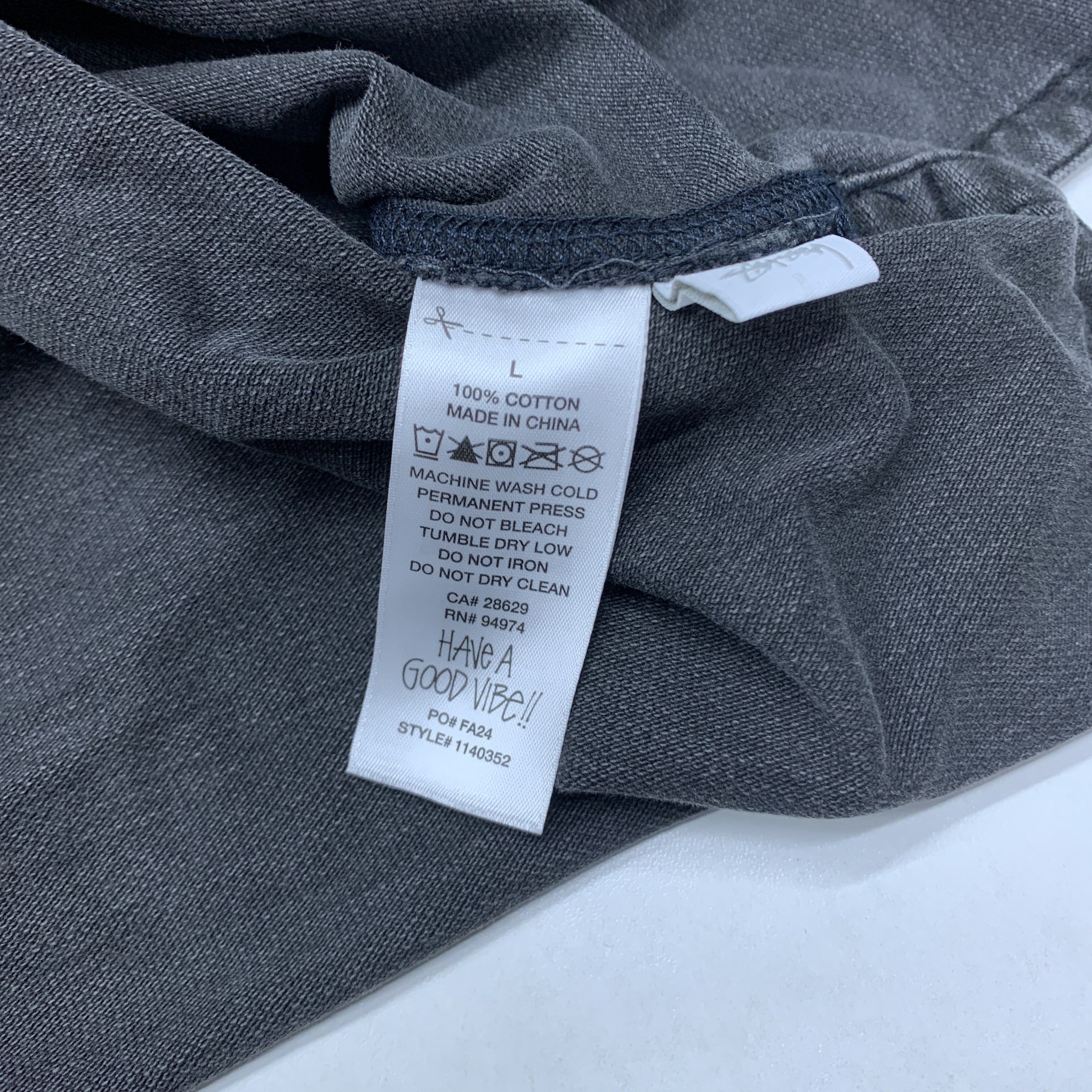 Stussy Stussy Pigment Dyed Football Crew Size L Size US L / EU 52-54 / 3 - 3 Thumbnail