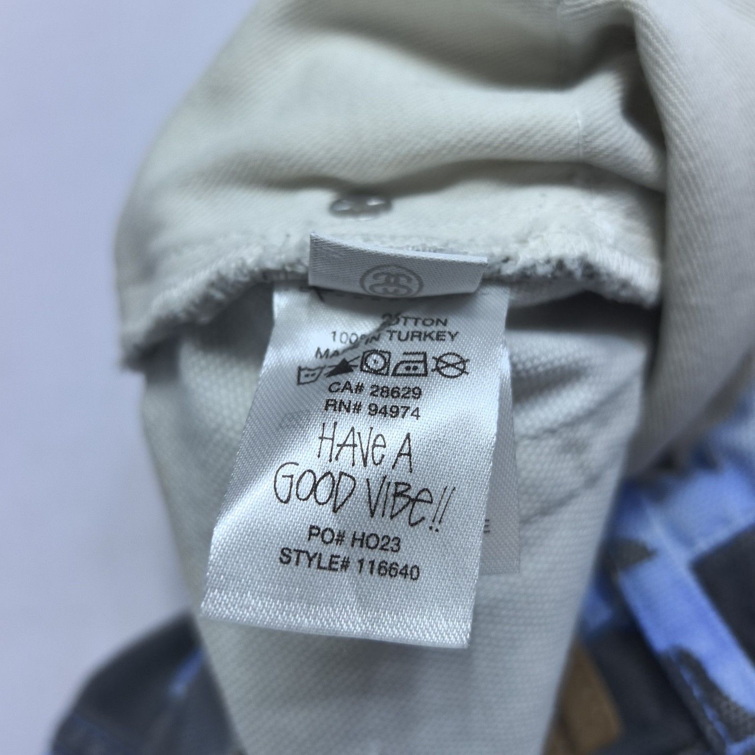 Stussy Stussy Blue Camo Big Ol' Jeans Size 28 Size US 28 / EU 44 - 4 Thumbnail