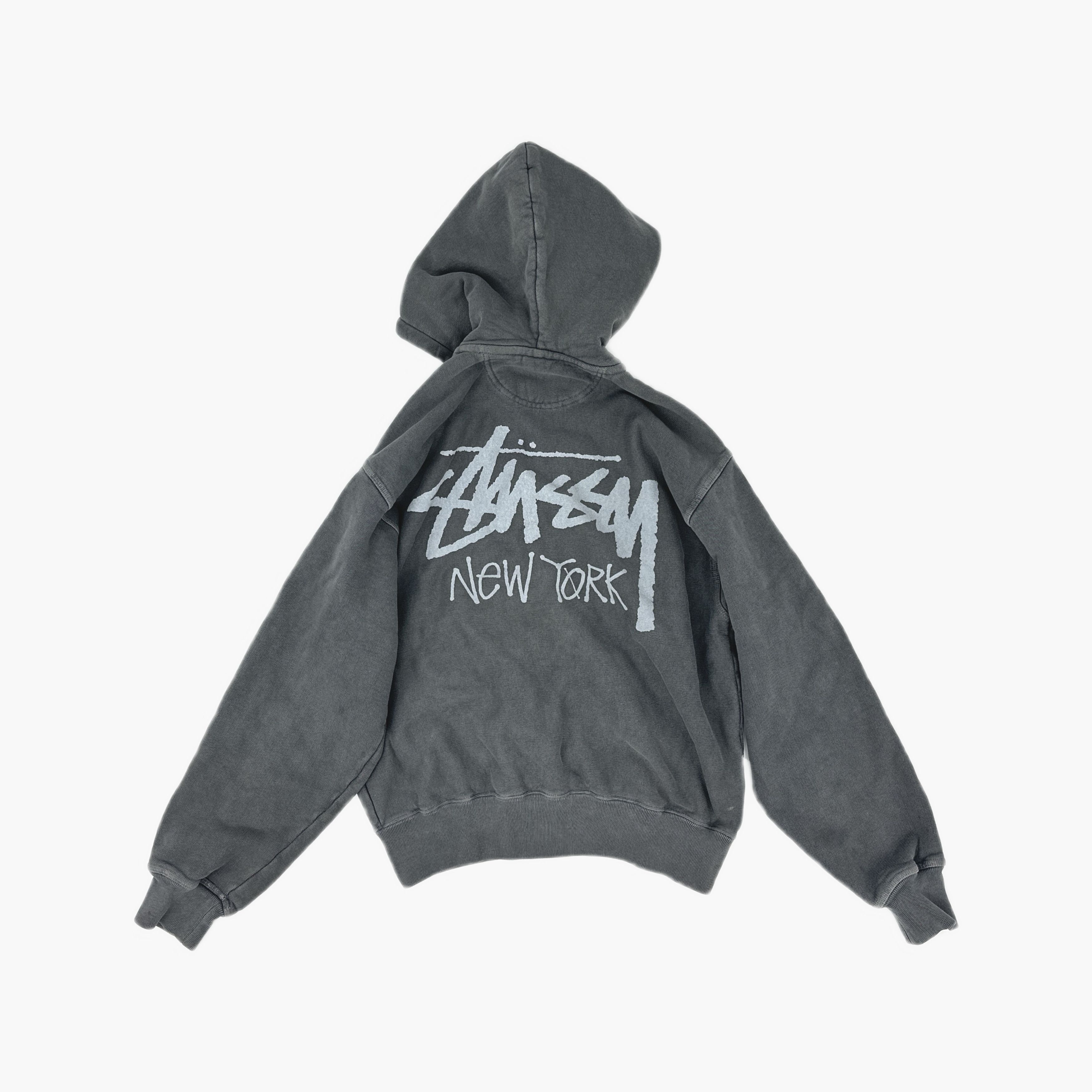 Stussy Stussy New York Zip-up Hoodie Size M Size US M / EU 48-50 / 2 - 2 Thumbnail