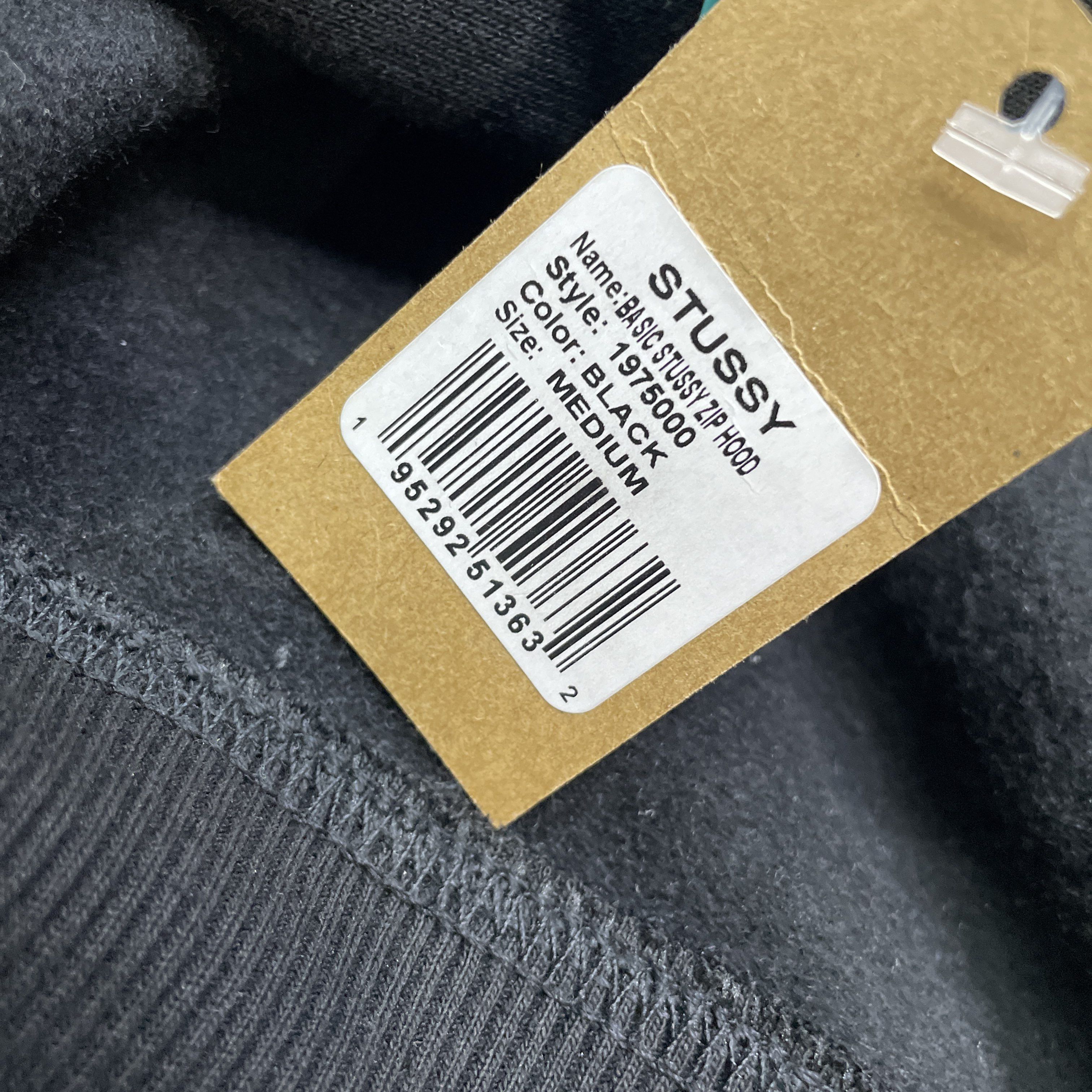 Stussy Stussy Logo Zip Hoodie Size M Size US M / EU 48-50 / 2 - 4 Thumbnail
