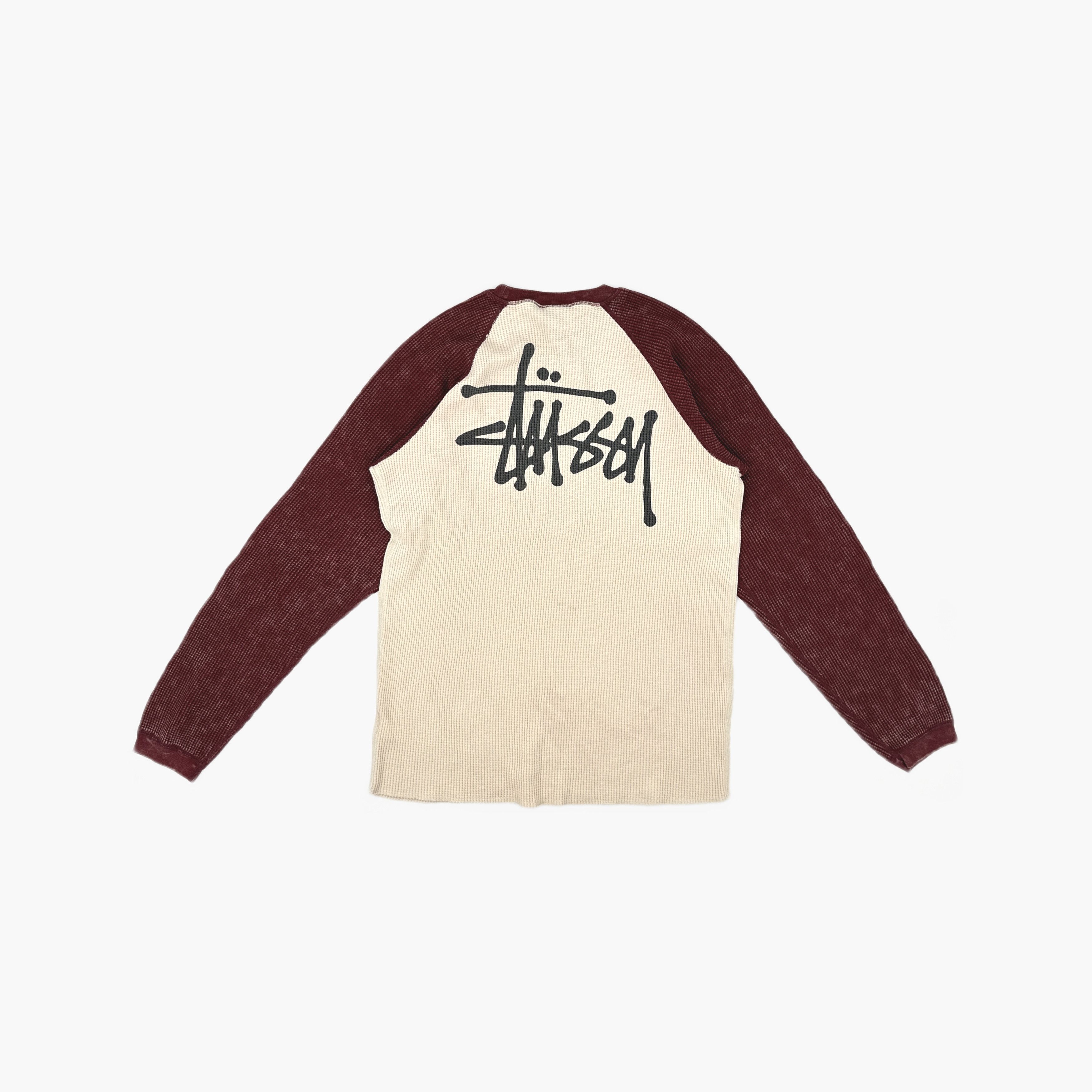Stussy Stussy Waffle Thermal Long Sleeve T-Shirt XL Size US XL / EU 56 / 4 - 2 Thumbnail