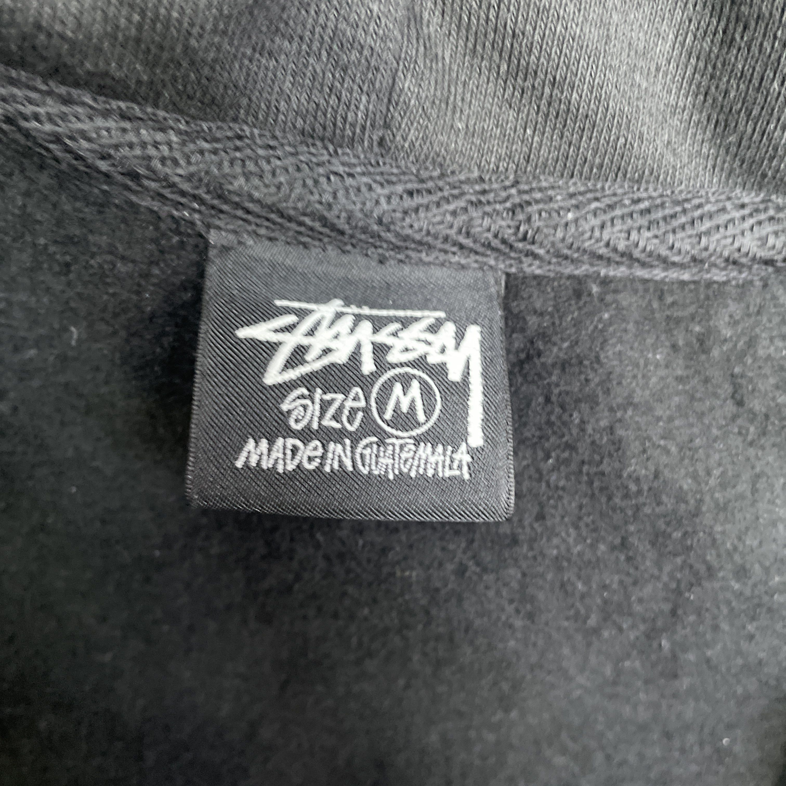 Stussy Stussy Logo Zip Up Hoodie Size M Size US M / EU 48-50 / 2 - 2 Thumbnail