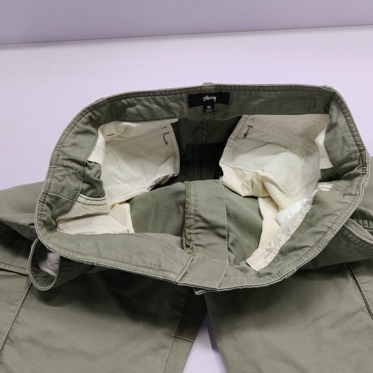 Stussy Stussy Cargo Pants Olive Size 34 Size US 34 / EU 50 - 6 Thumbnail