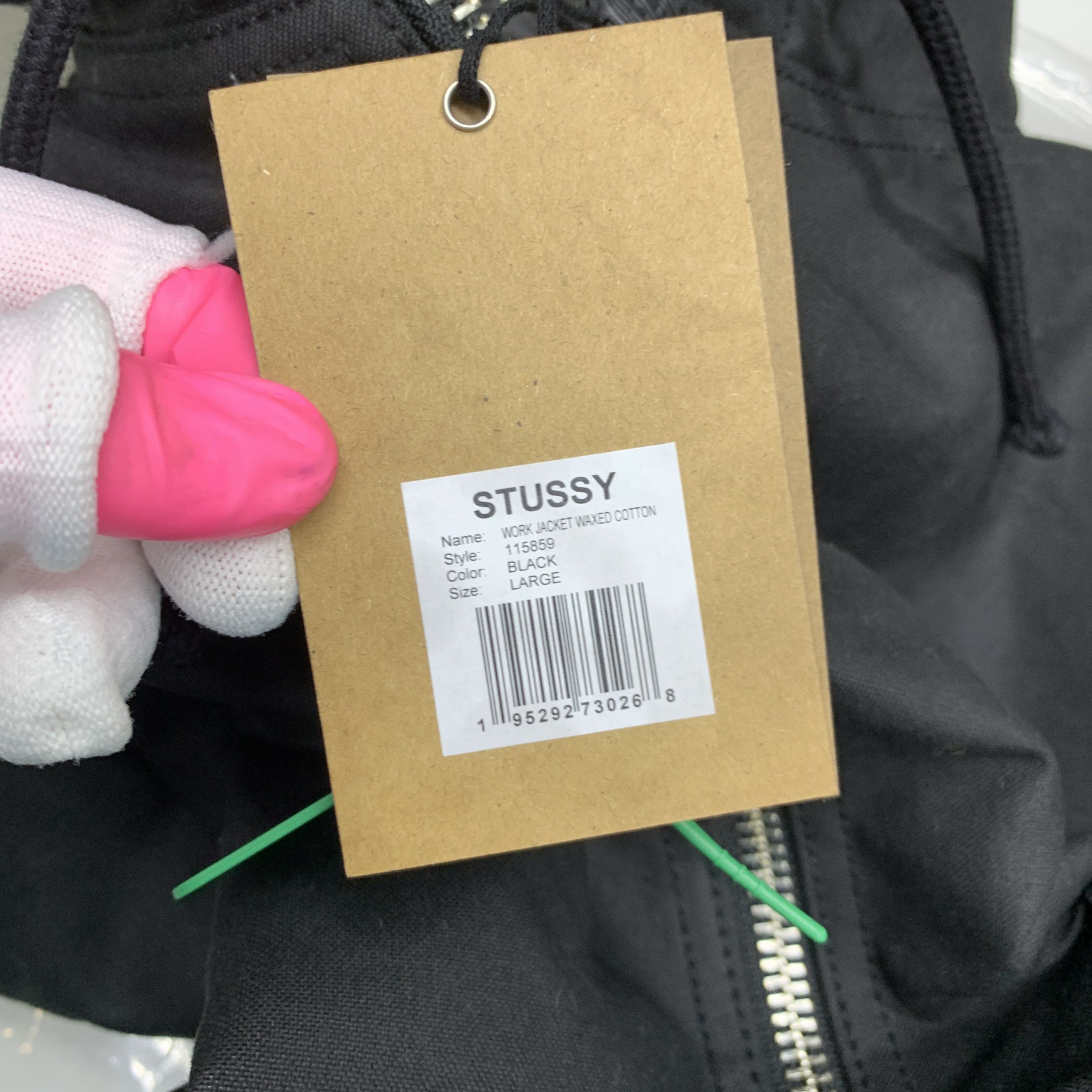 Stussy Stussy Waxed Cotton Work Jacket Size L Size US L / EU 52-54 / 3 - 4 Thumbnail